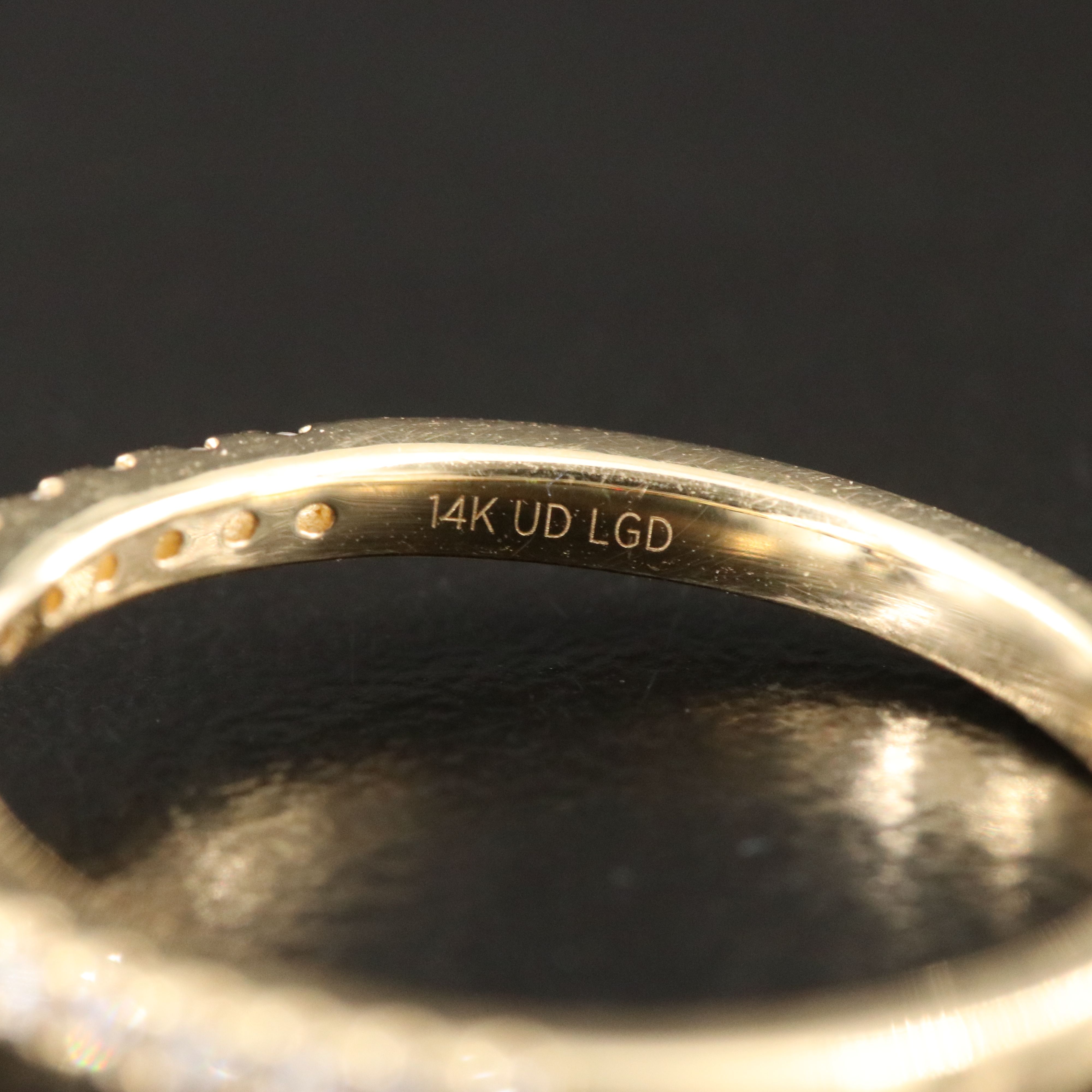 14K 1.14 CTW Lab Grown Diamond Ring