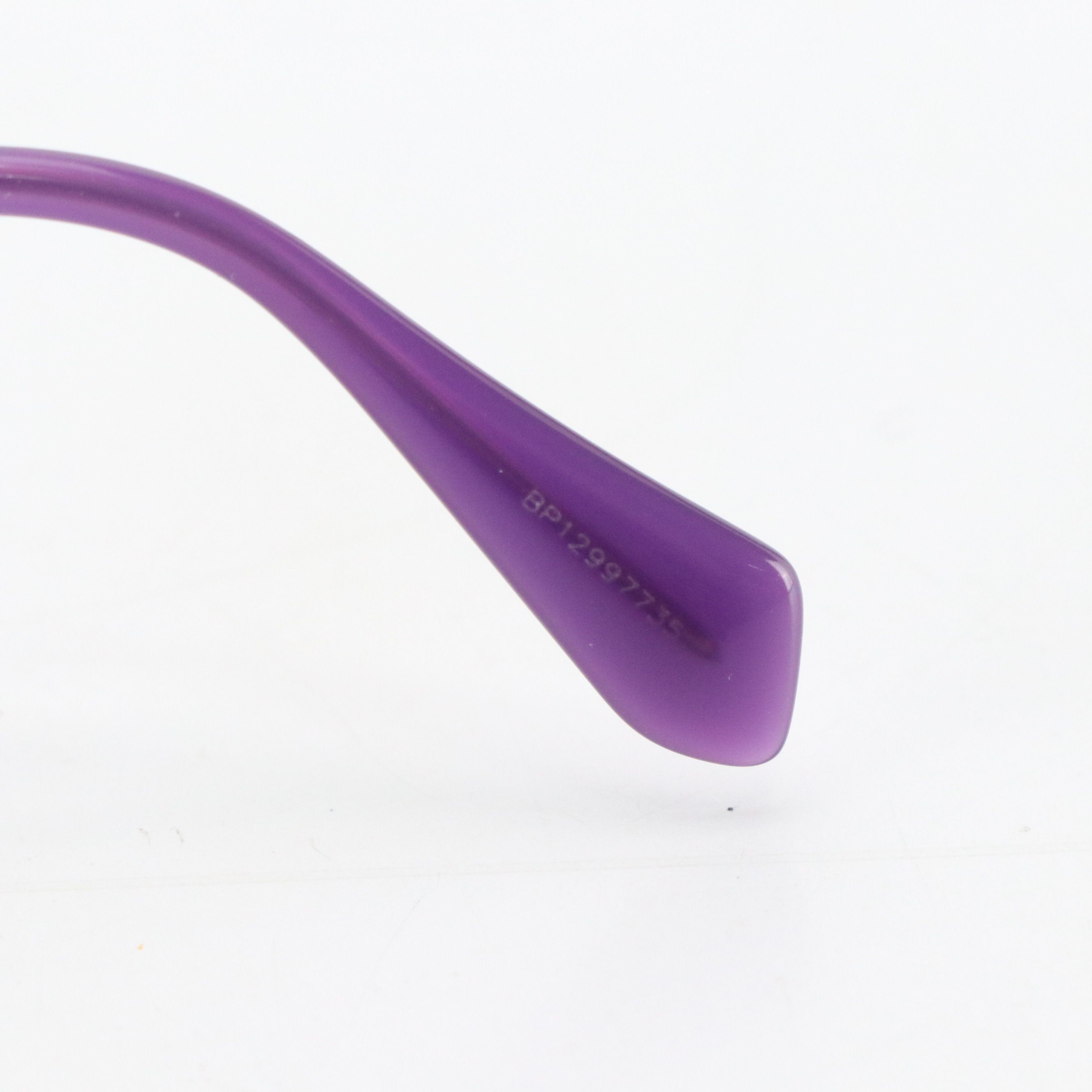 Miu Miu VMU04L Purple Cat Eye Prescription Eyeglasses with Case and Box