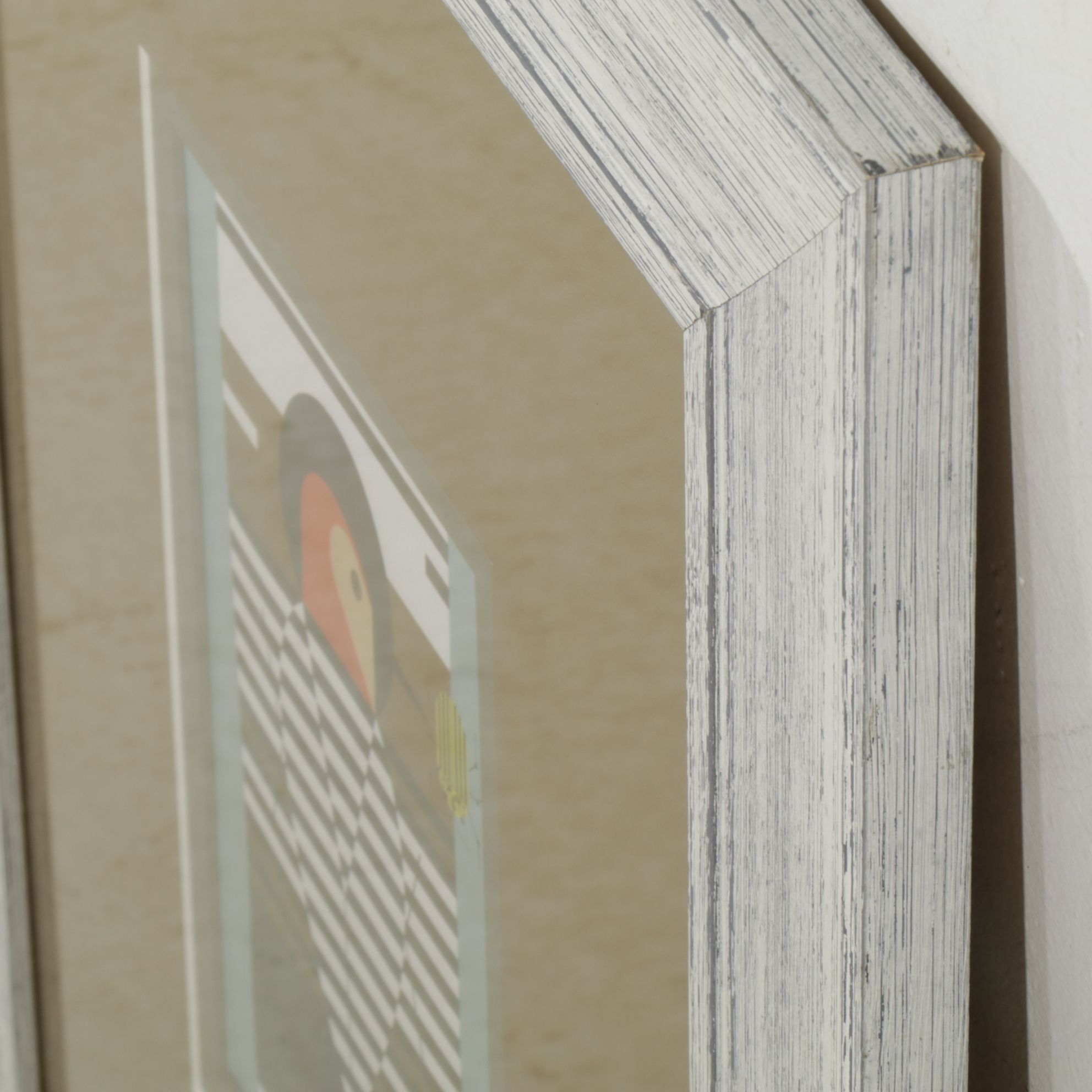 Offset Lithograph After Charley Harper "Baffling Belly (Red-Bellied Woodpecker)"