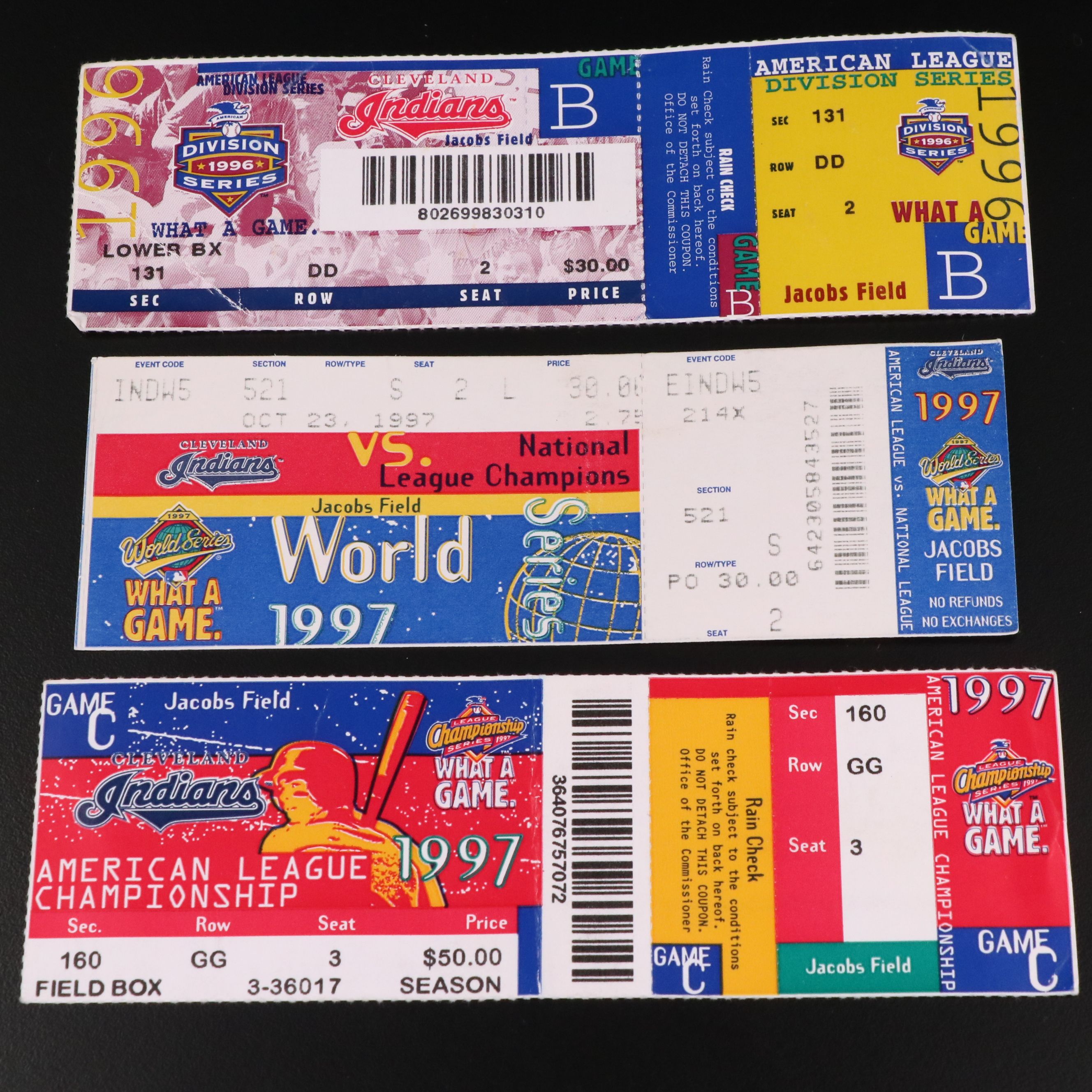 Travis Fryman Signed Baseball with Cleveland Indians World Series Ticket & More