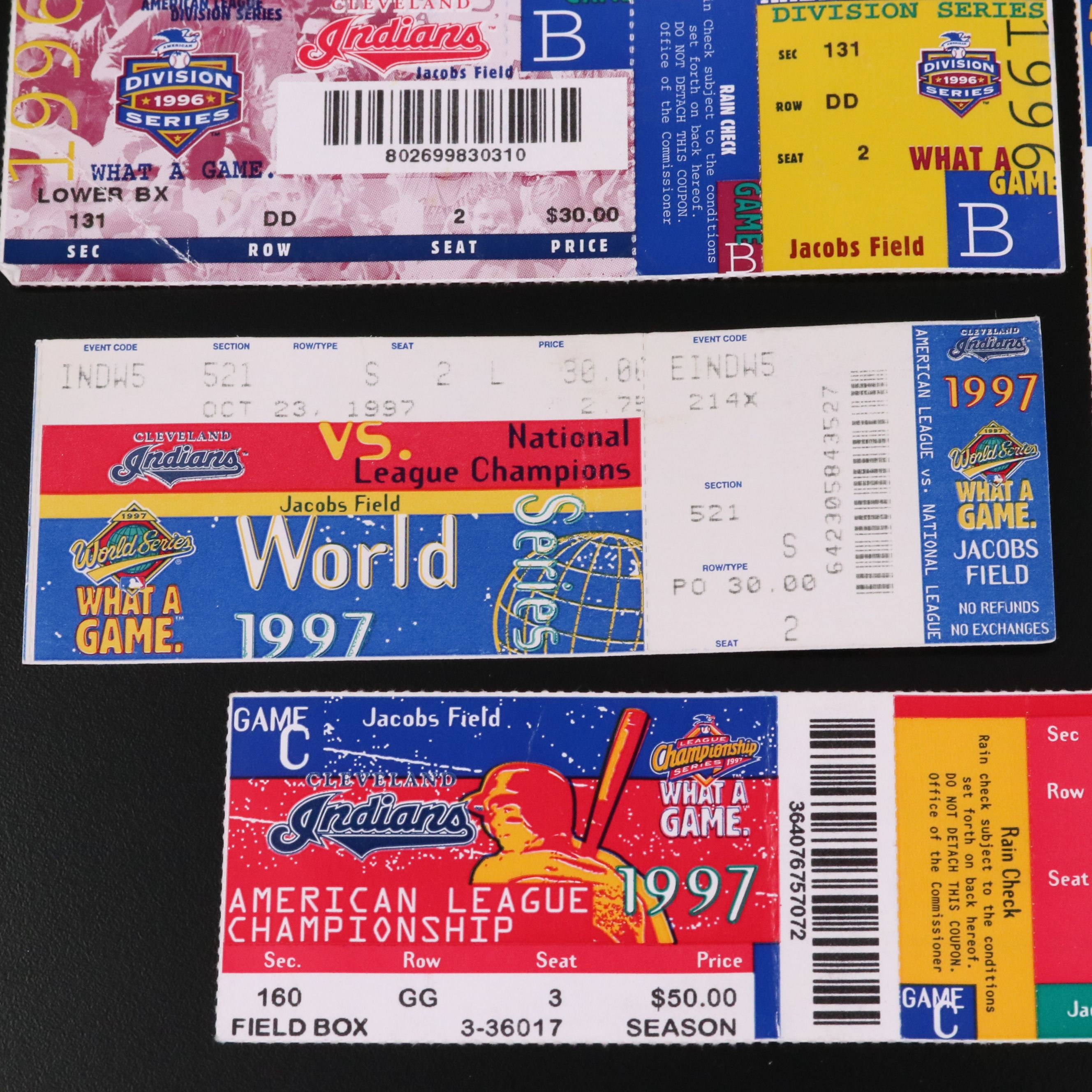 Travis Fryman Signed Baseball with Cleveland Indians World Series Ticket & More