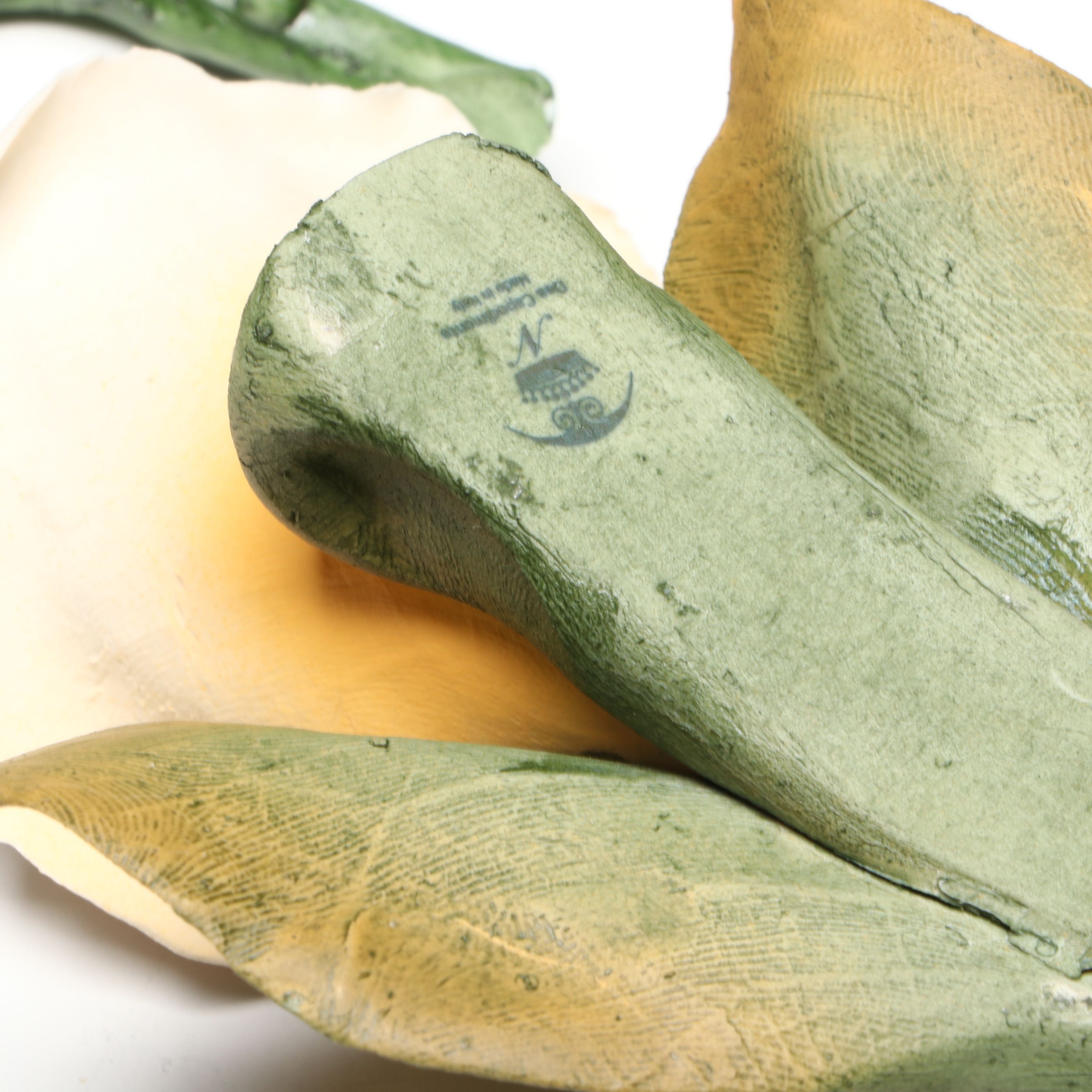 Italian Nuova Capodimonte Porcelain Flowers