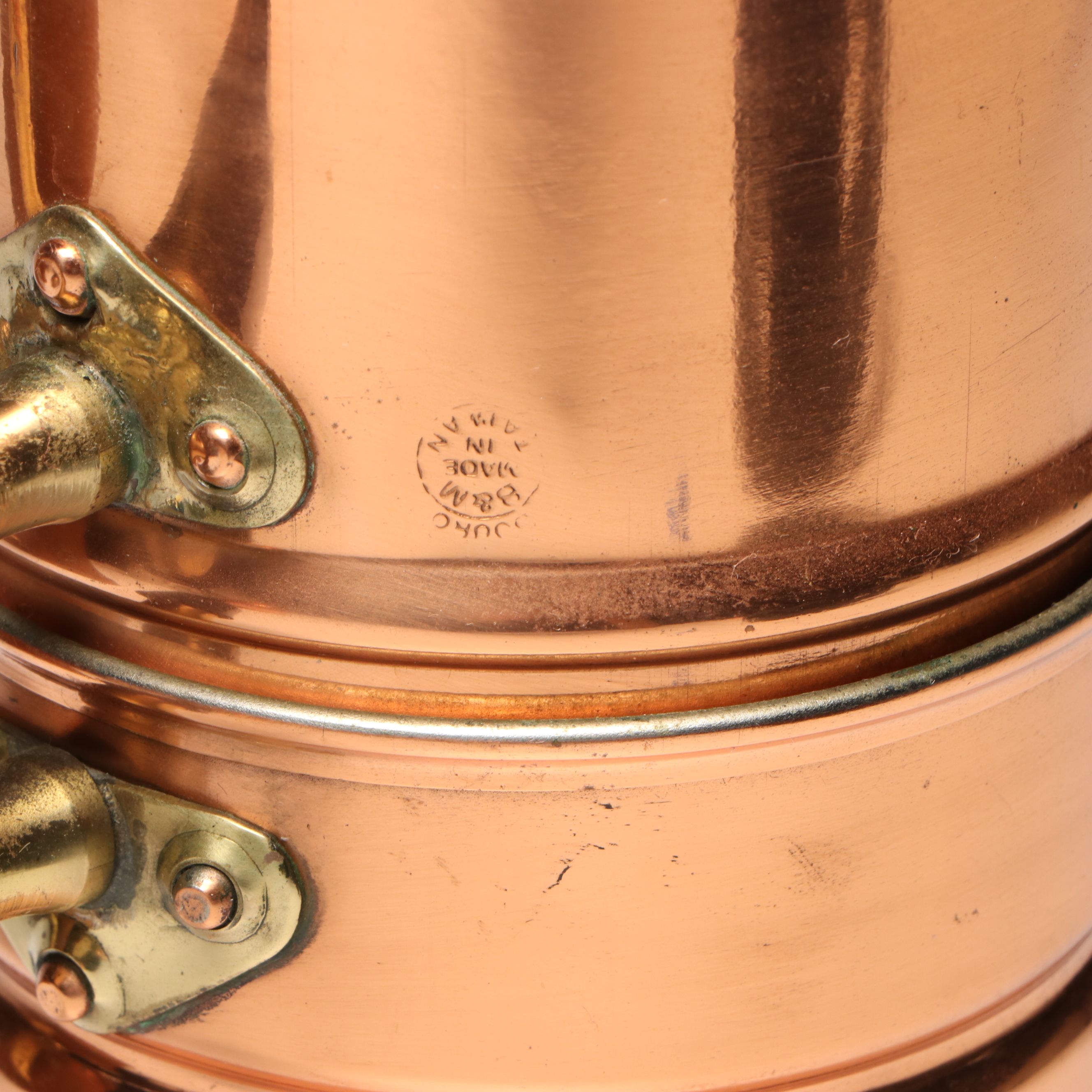 Tagus Copper Teapot and Coffee Pot with Douro Neapolitan Flip Coffee Maker