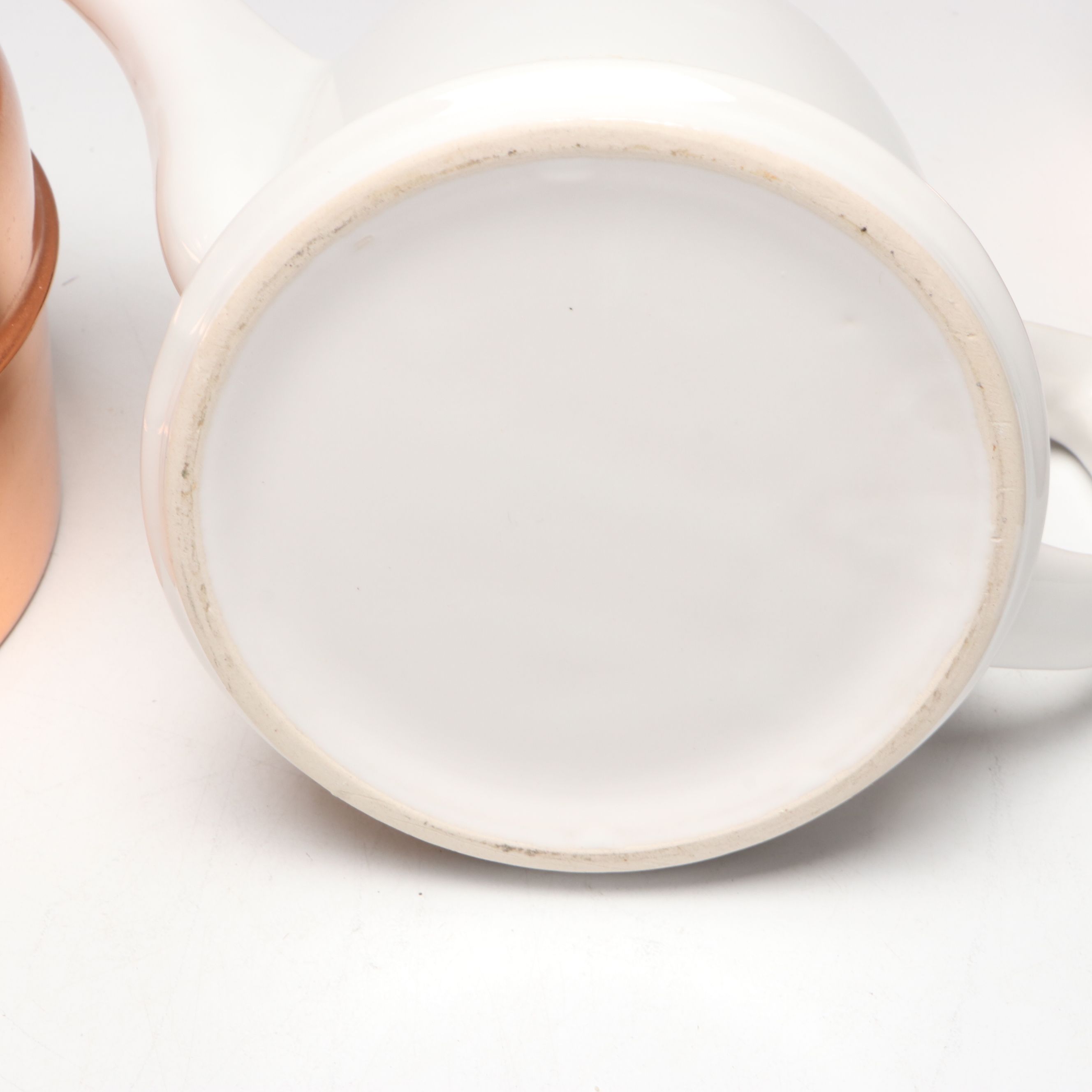 Korean Solid Copper Tea Kettle with Other Ceramic and Copper Teapots