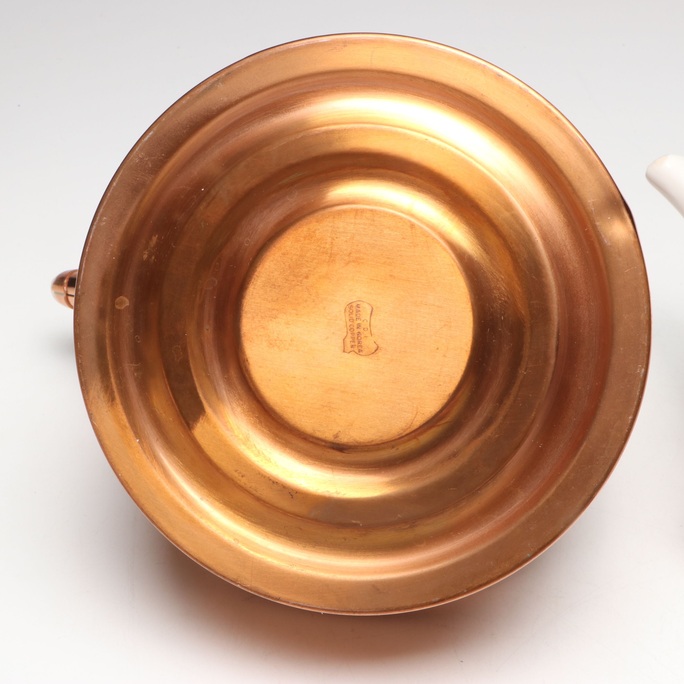 Korean Solid Copper Tea Kettle with Other Ceramic and Copper Teapots