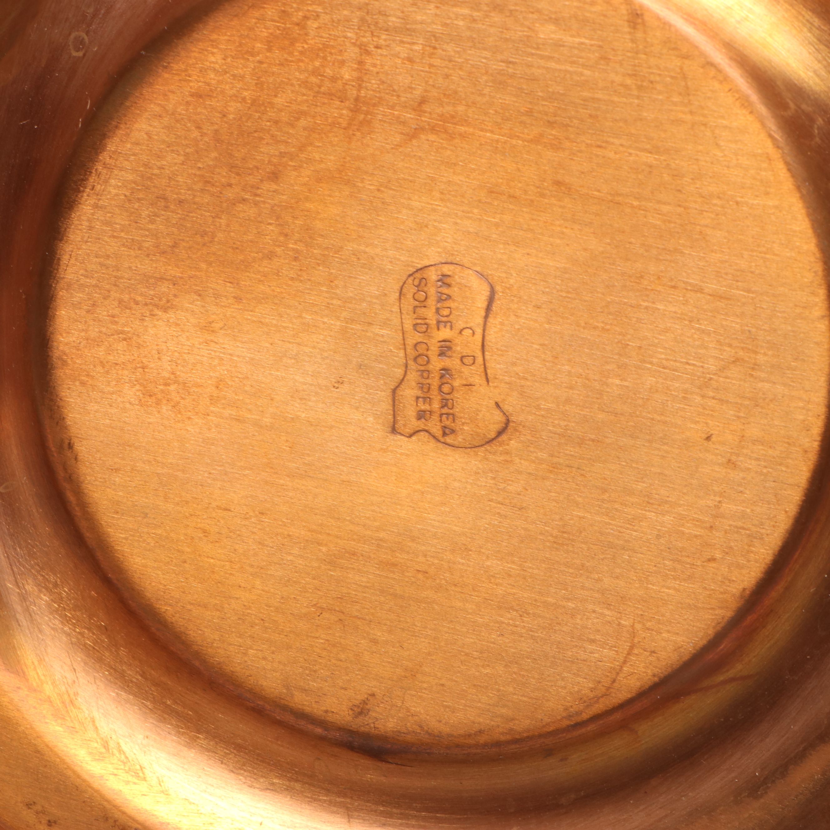 Korean Solid Copper Tea Kettle with Other Ceramic and Copper Teapots