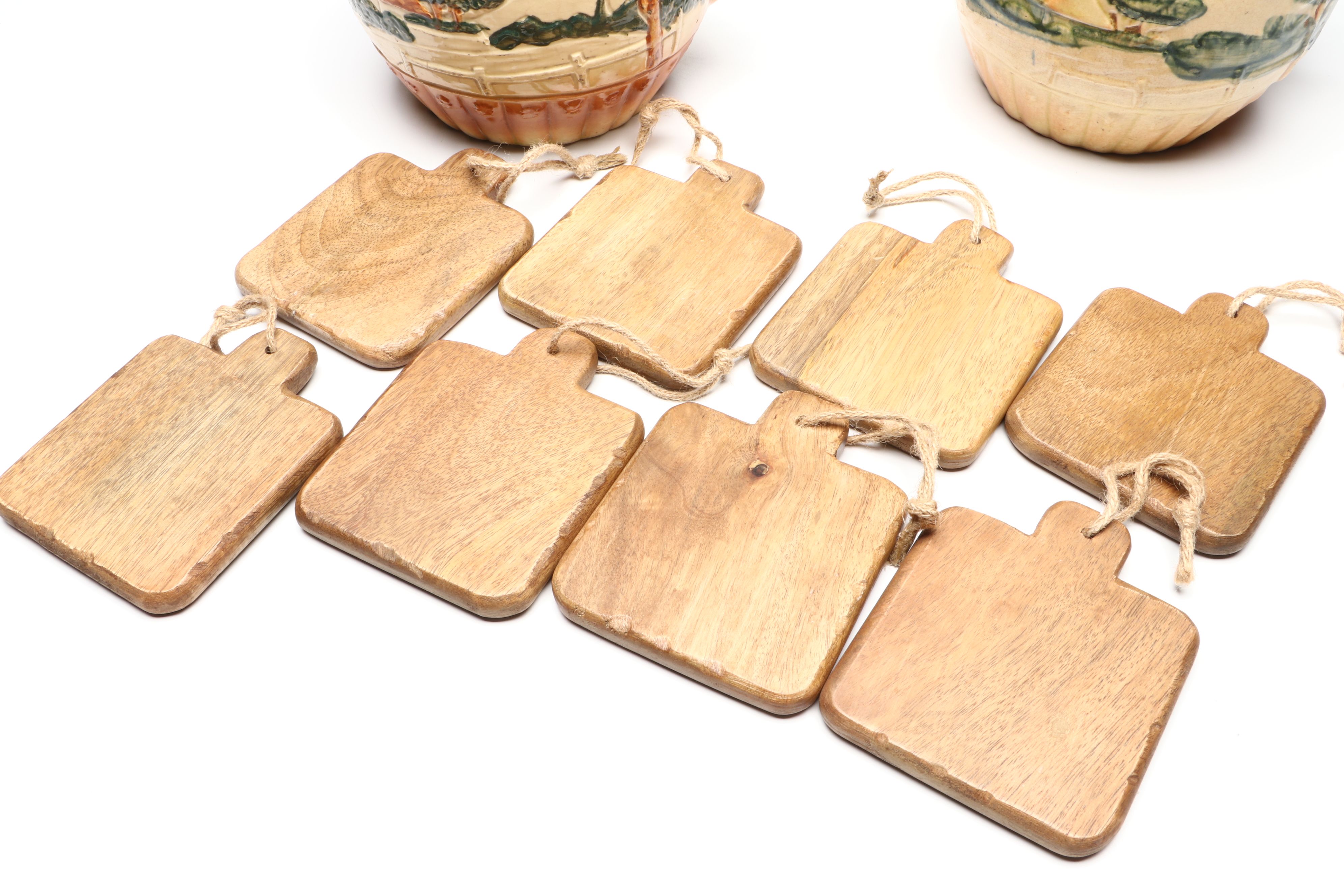 SERRV Handmade Terracotta Bread Warmer in Basket with More Table Accessories