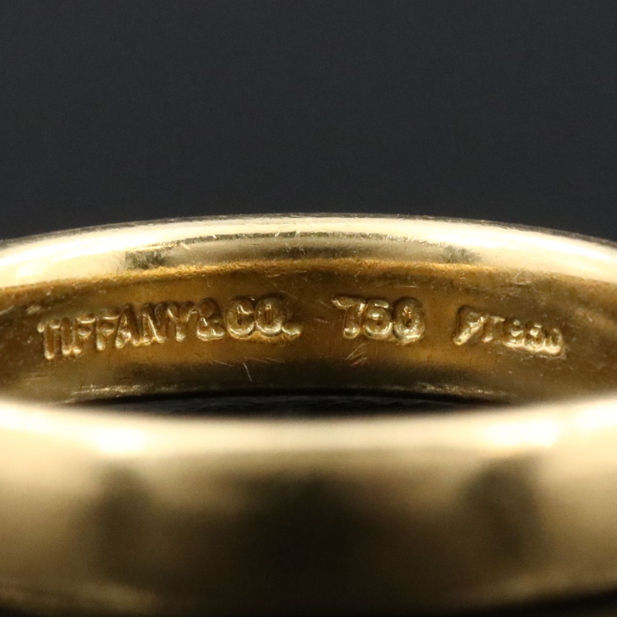 Tiffany & Co. Etoile 18K 0.30 CT Diamond Solitaire Ring