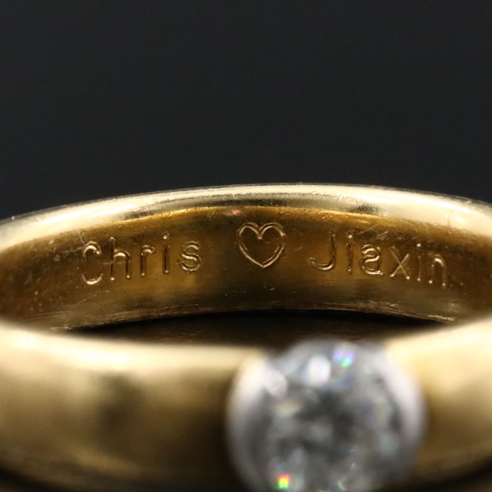 Tiffany & Co. Etoile 18K 0.30 CT Diamond Solitaire Ring