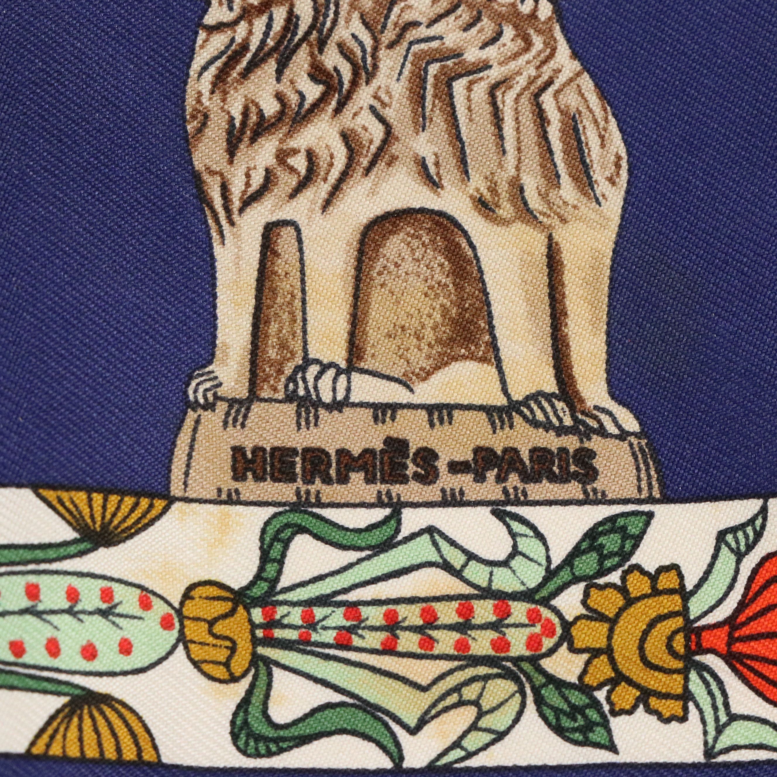 Hermès "Torana" Silk Gavroche
