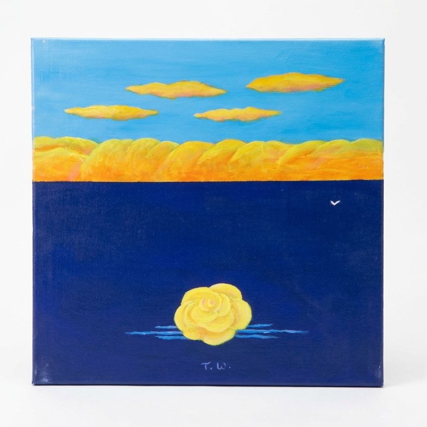 James Thomas Watkins Surrealist Style Seascape, 21st Century