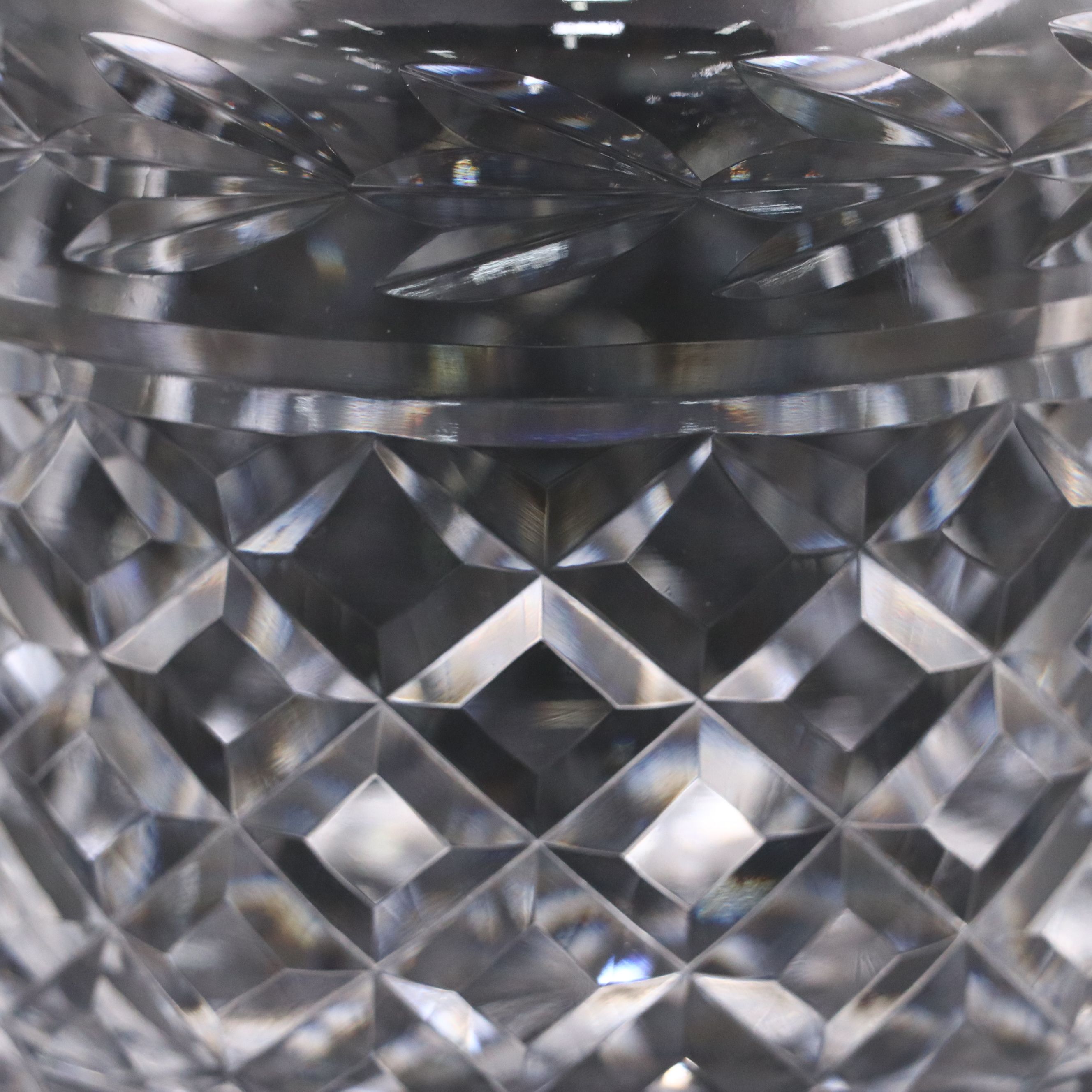 Waterford Crystal "Glandore" Biscuit Barrel with Lid