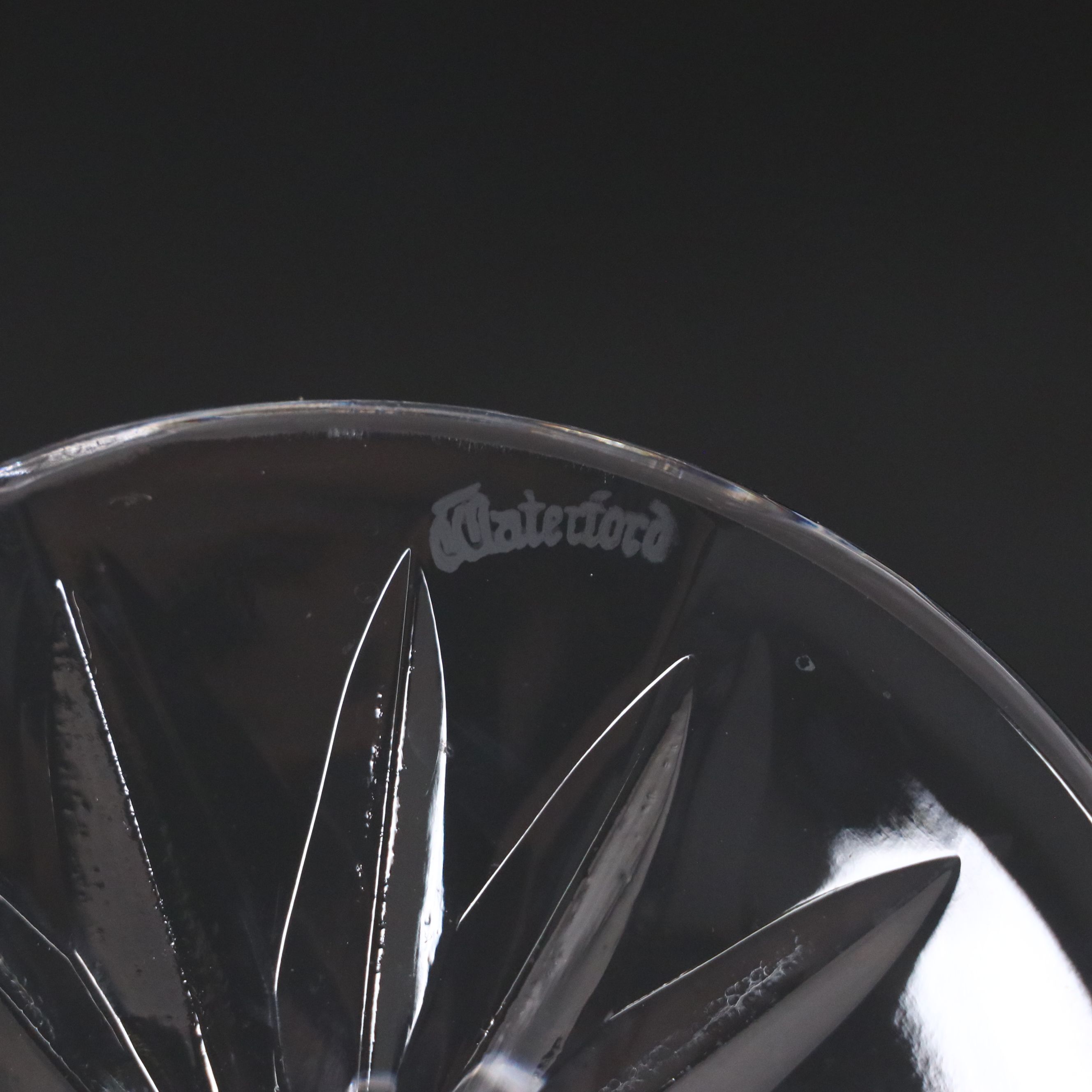 Waterford Crystal "Glandore" Biscuit Barrel with Lid