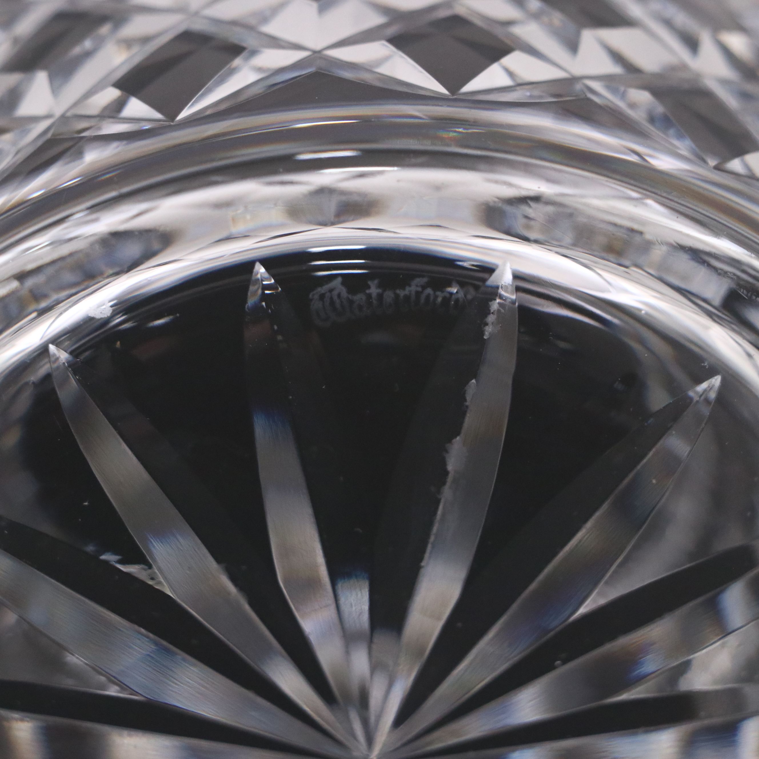 Waterford Crystal "Glandore" Biscuit Barrel with Lid