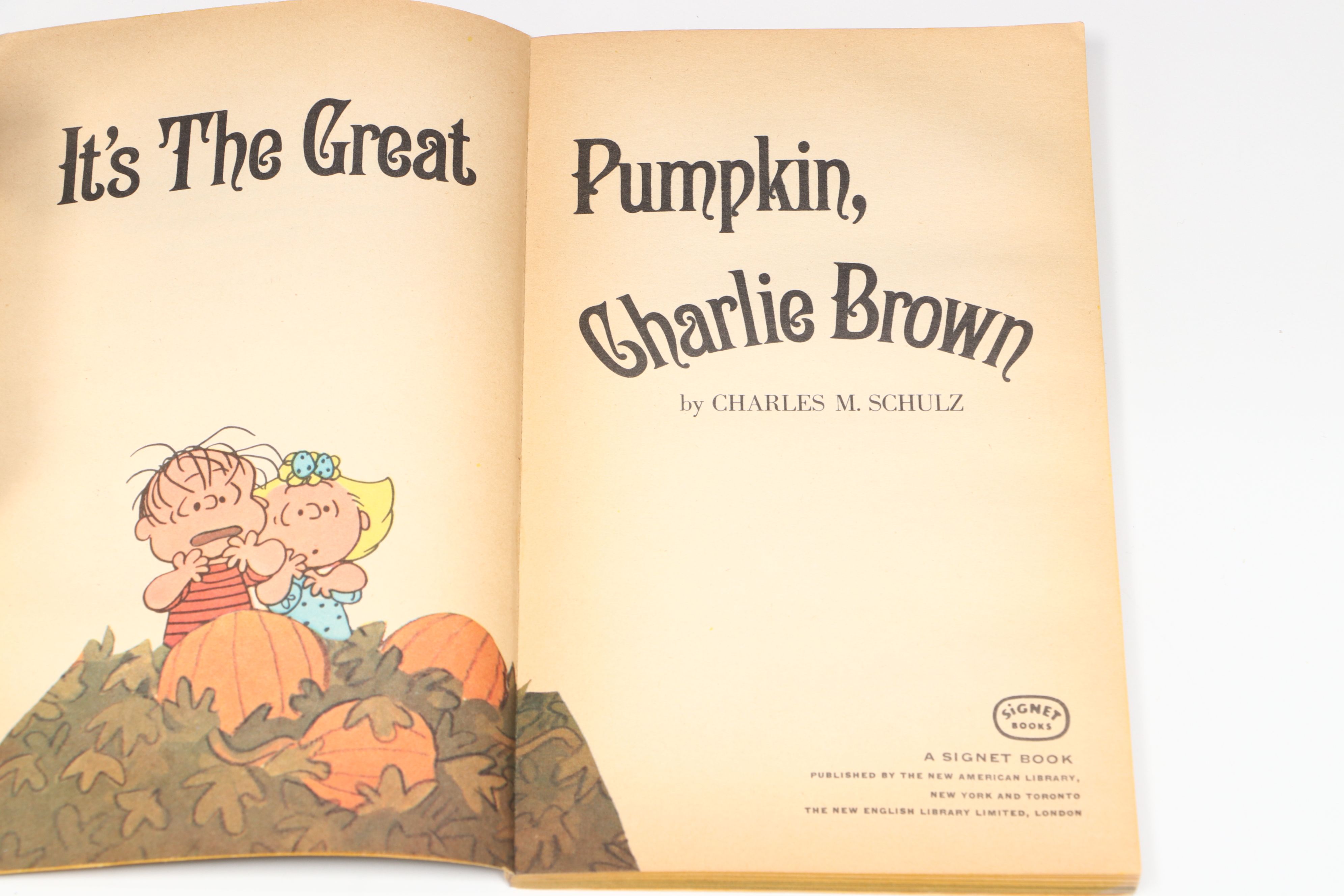 First Printing "It's the Great Pumpkin, Charlie Brown" and More Children's Books