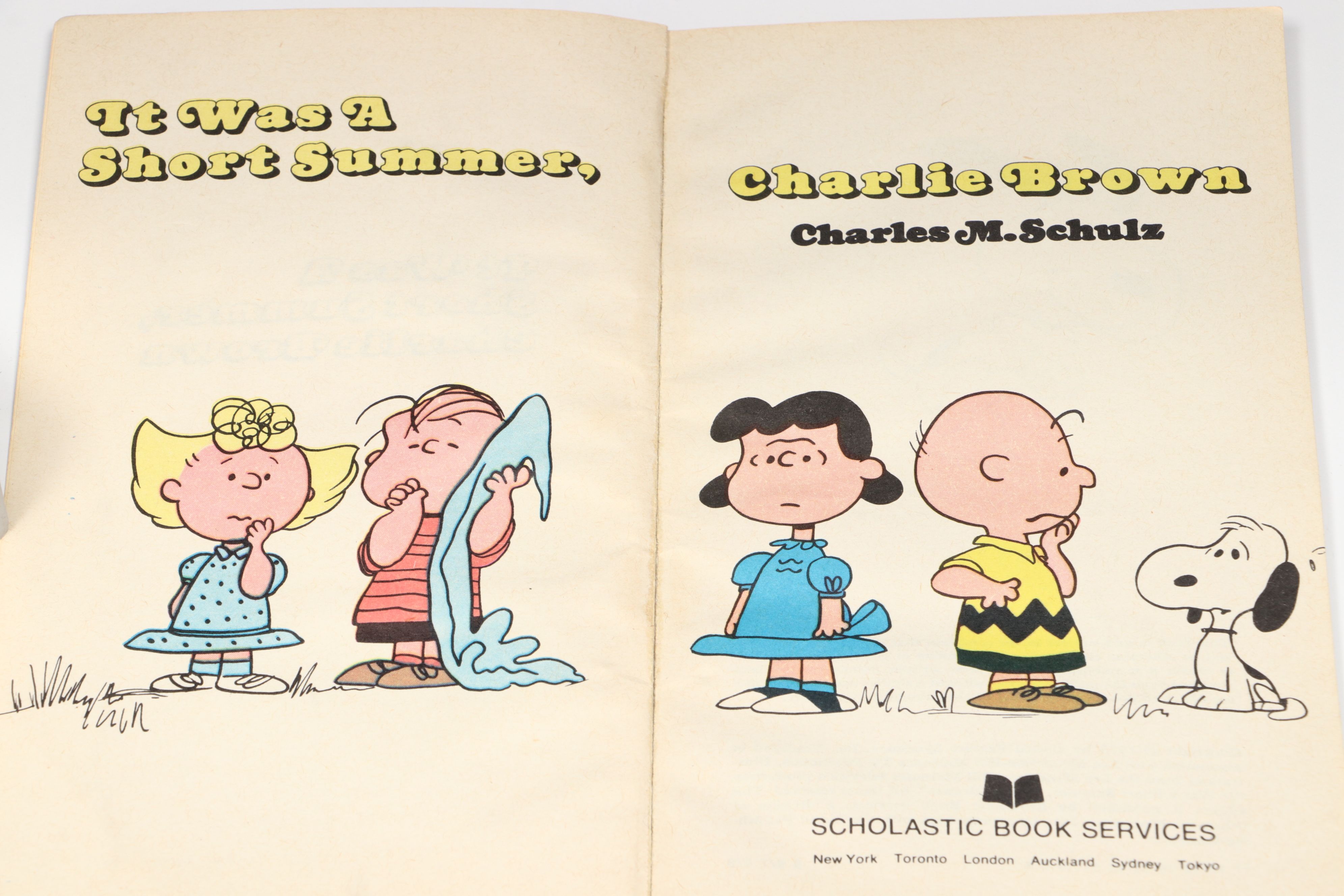 First Printing "It's the Great Pumpkin, Charlie Brown" and More Children's Books