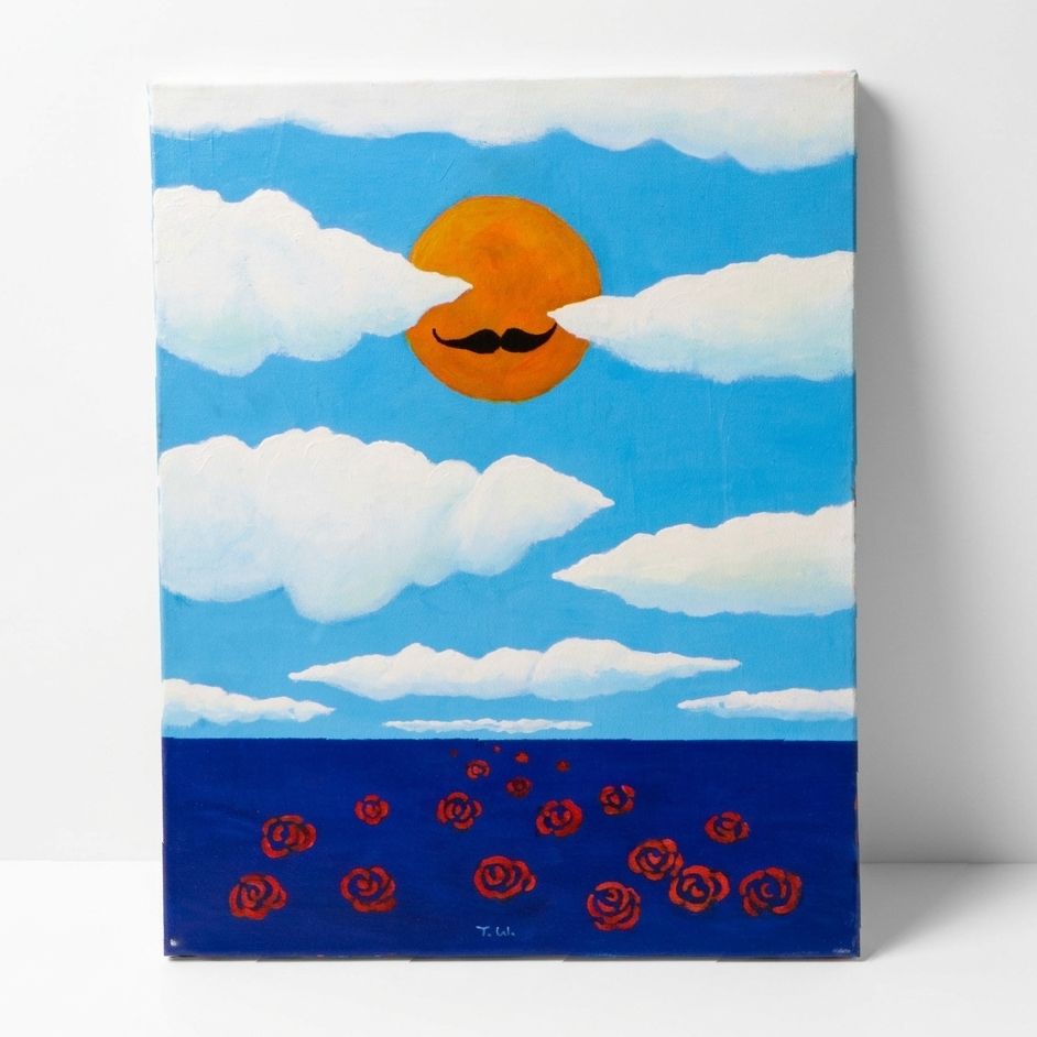 James Thomas Watkins Surrealist Style Seascape, 21st Century