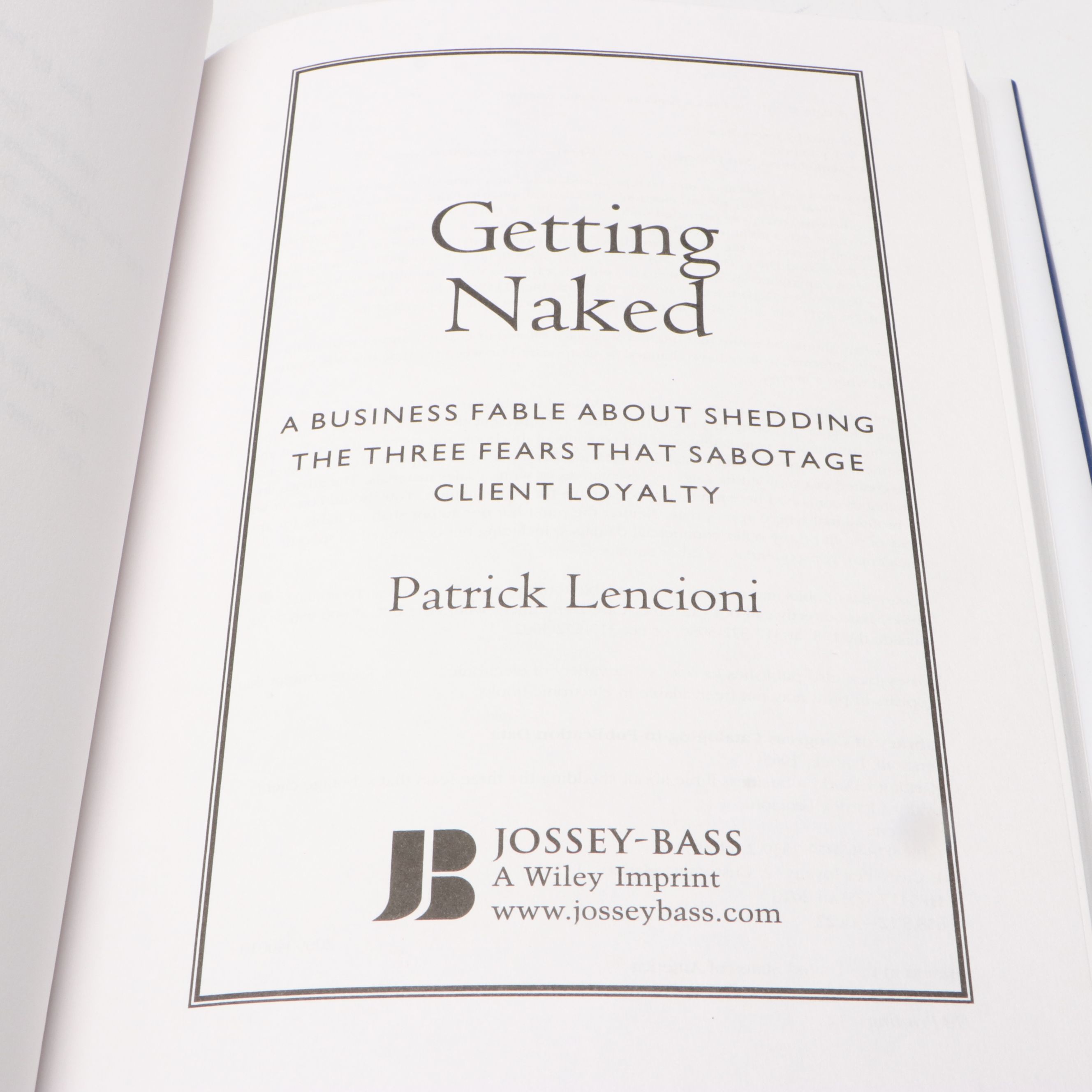 "The Patrick Lencioni Box Set" Business Management Ten-Volume Set, 2016