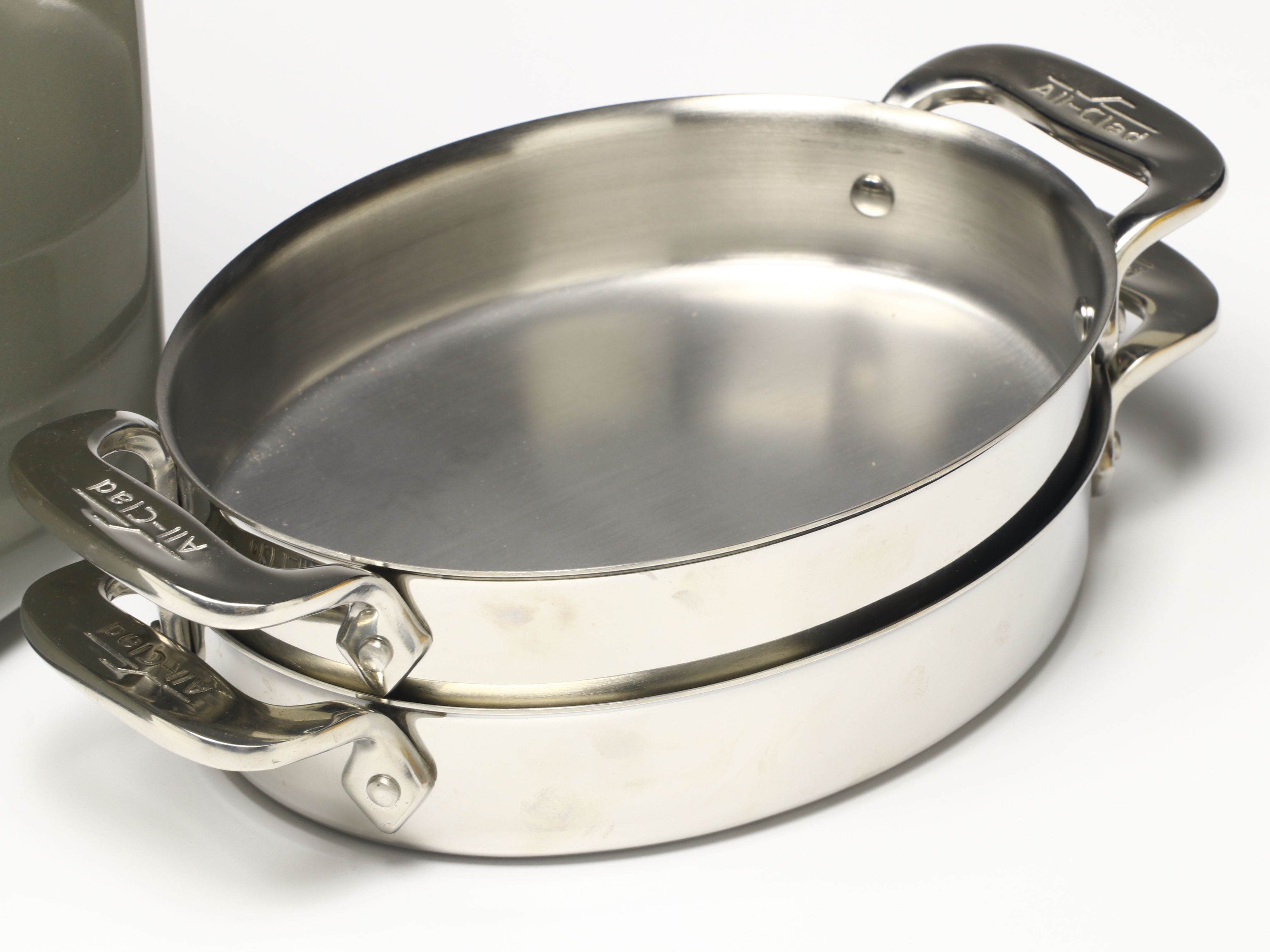 Lodge Cast Iron Skillets, All-Clad Aluminum Au Gratin Dishes and More Bakeware