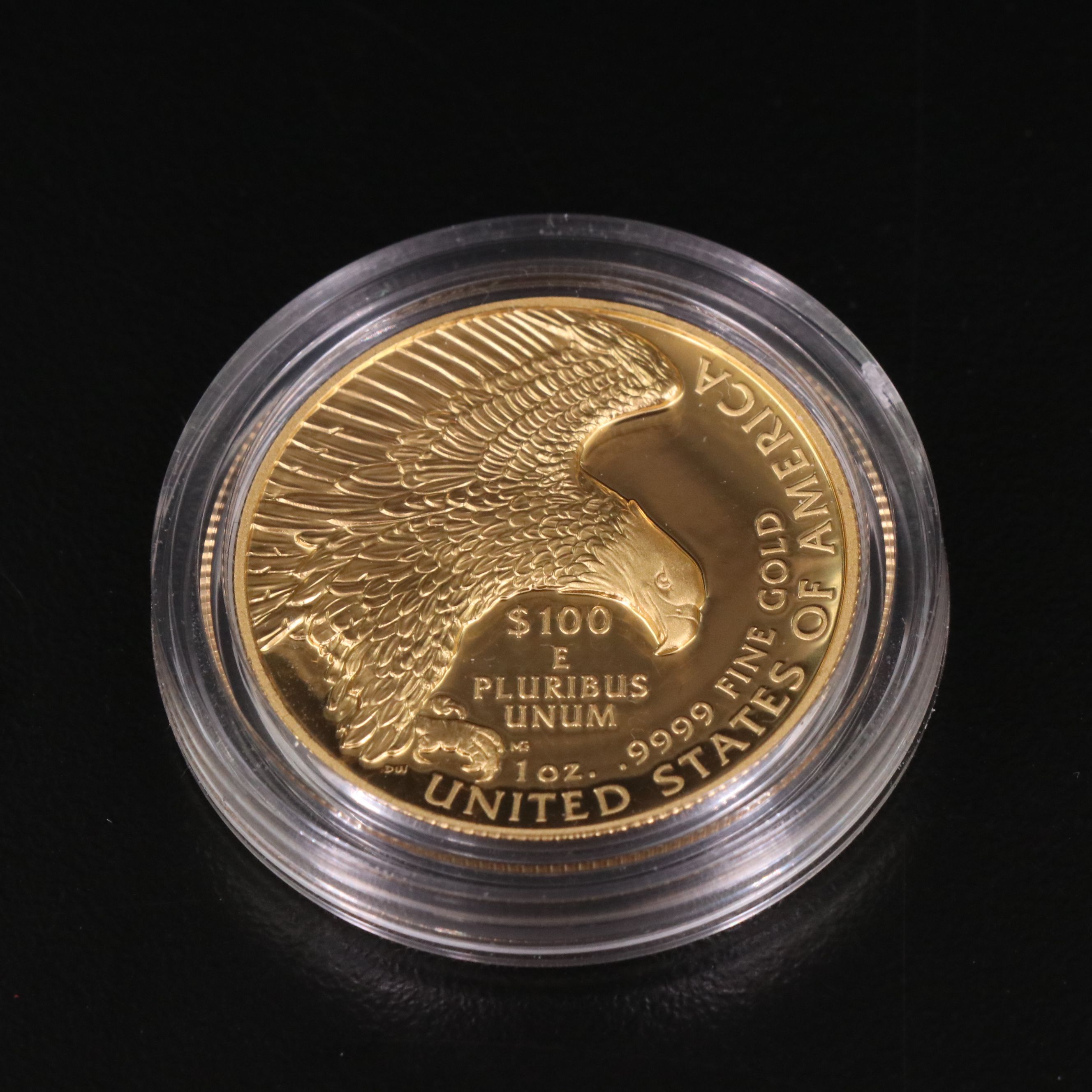 2019-W American Liberty One-Ounce High Relief $100 Fine Gold Coin