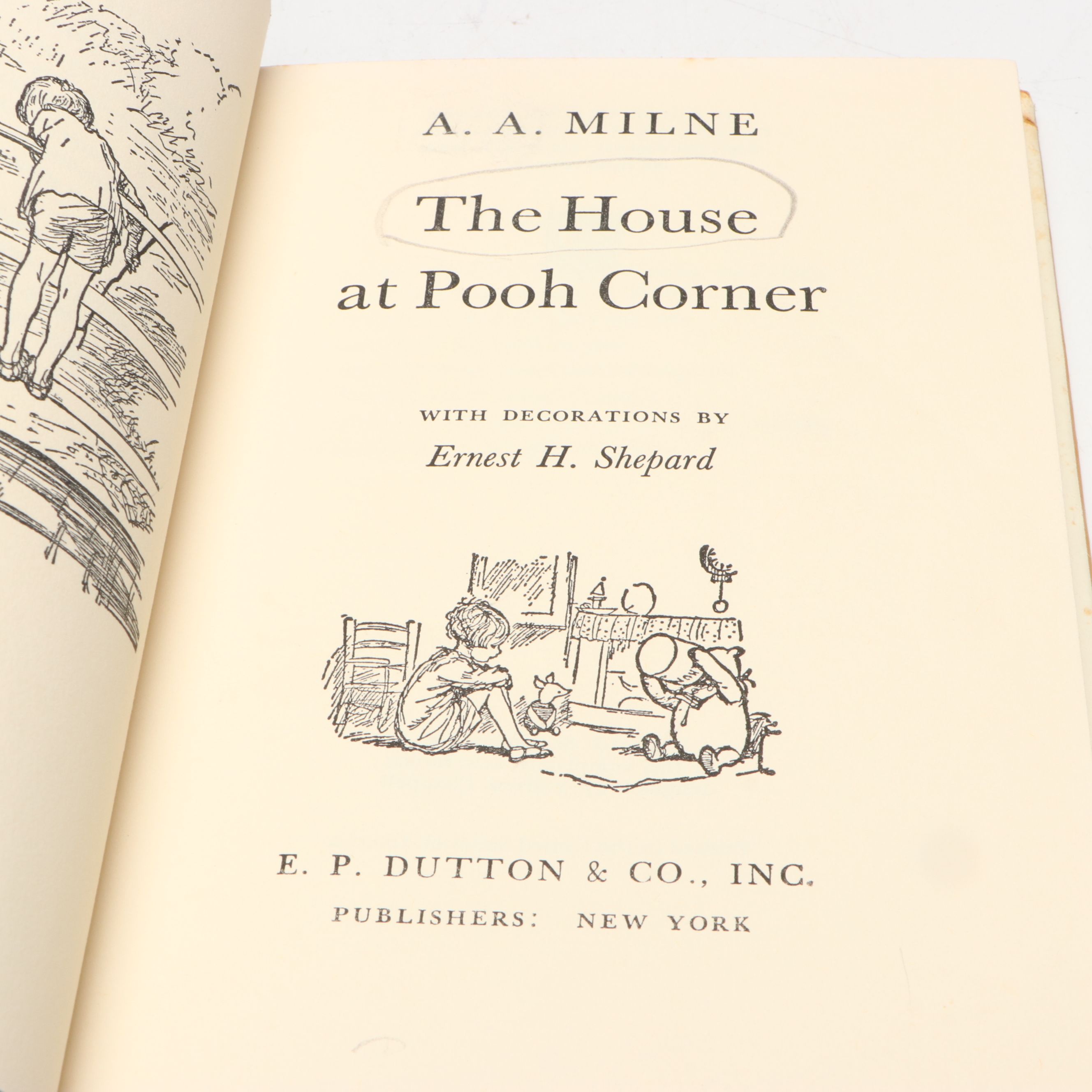 "Pooh's Library" Winnie-the-Pooh Box Set by A. A. Milne, 1976