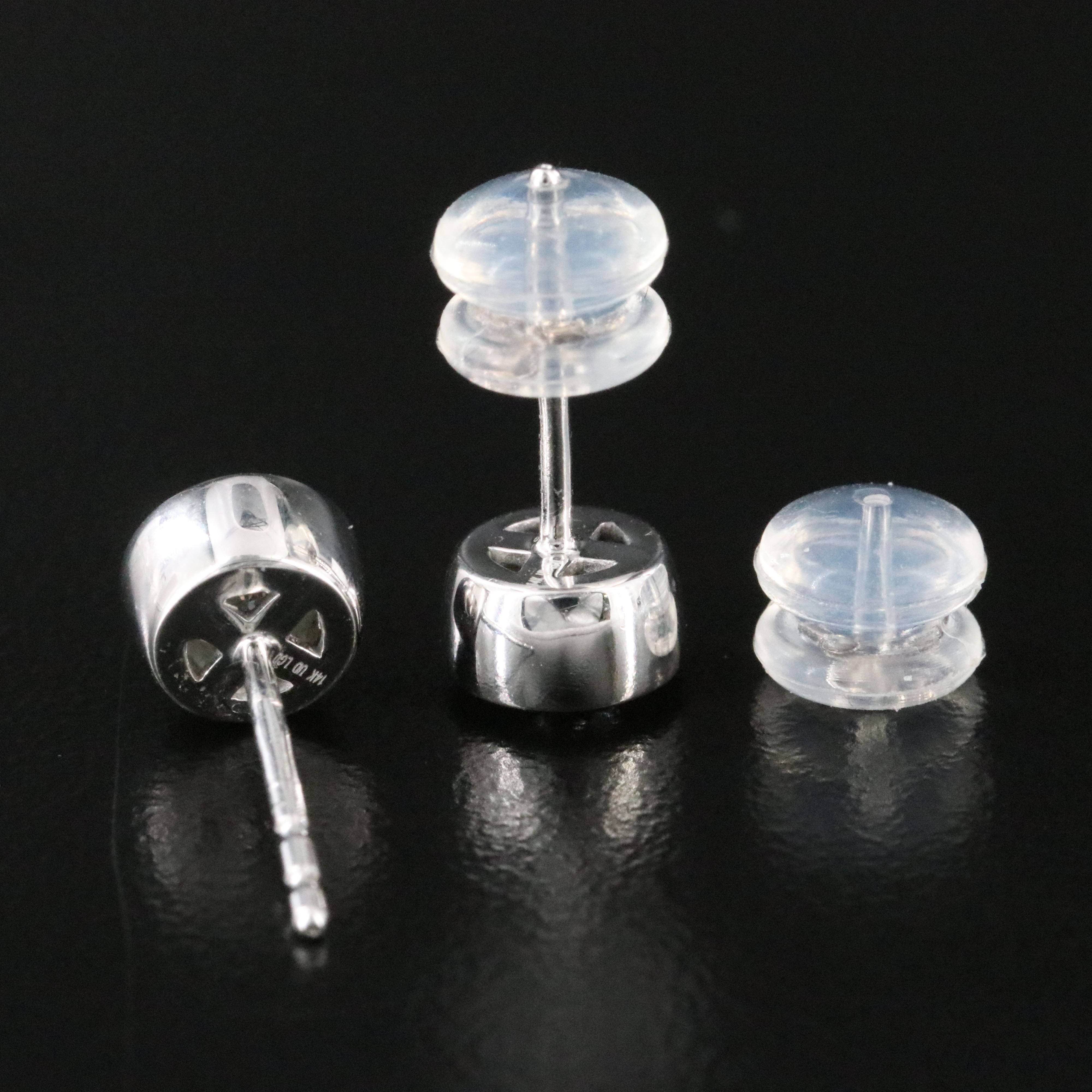 14K 1.26 CTW Lab Grown Diamond Stud Earrings