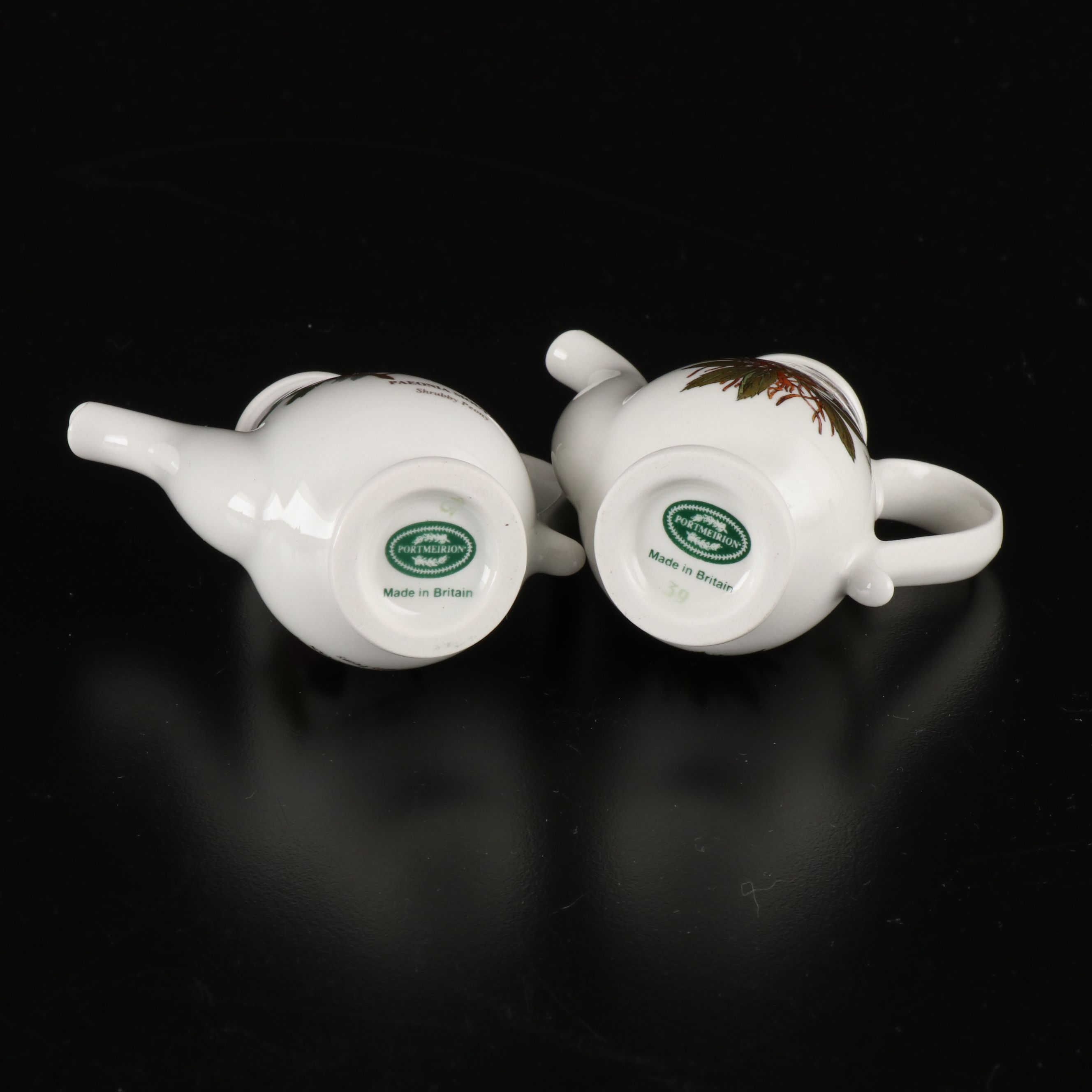 Catherine McClung Lenox Cardinal and Other Diminutive Teapot Ornaments