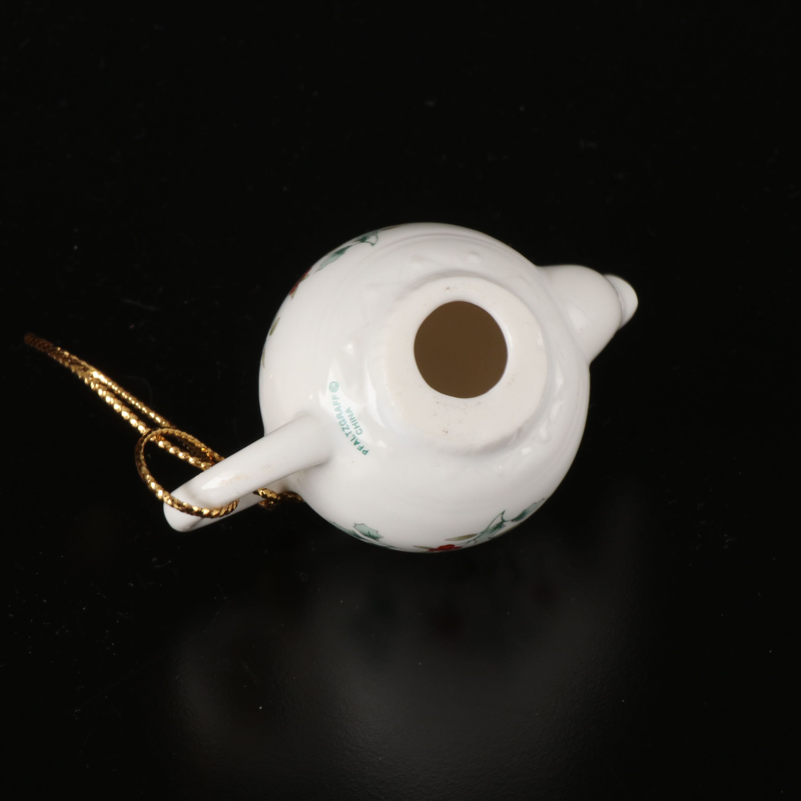 Catherine McClung Lenox Cardinal and Other Diminutive Teapot Ornaments