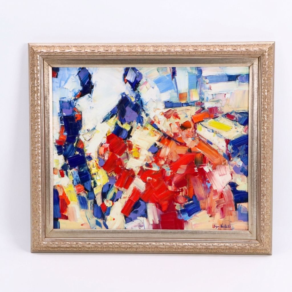 Serguei Novitchkov Oil Painting "Architecture of Feelings," 2026