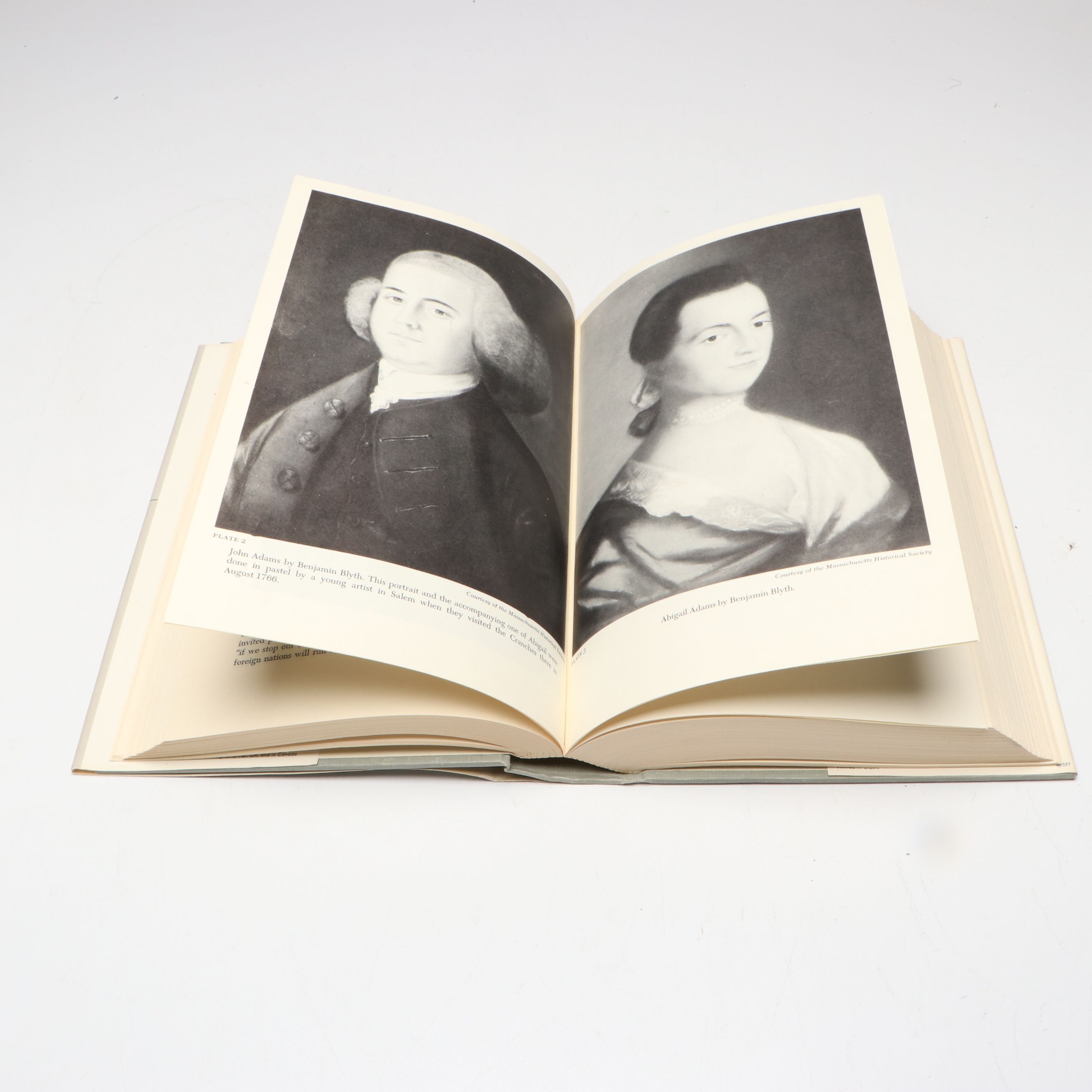 Book Club Edition "John Adams" by Page Smith Two-Volume Set, 1962