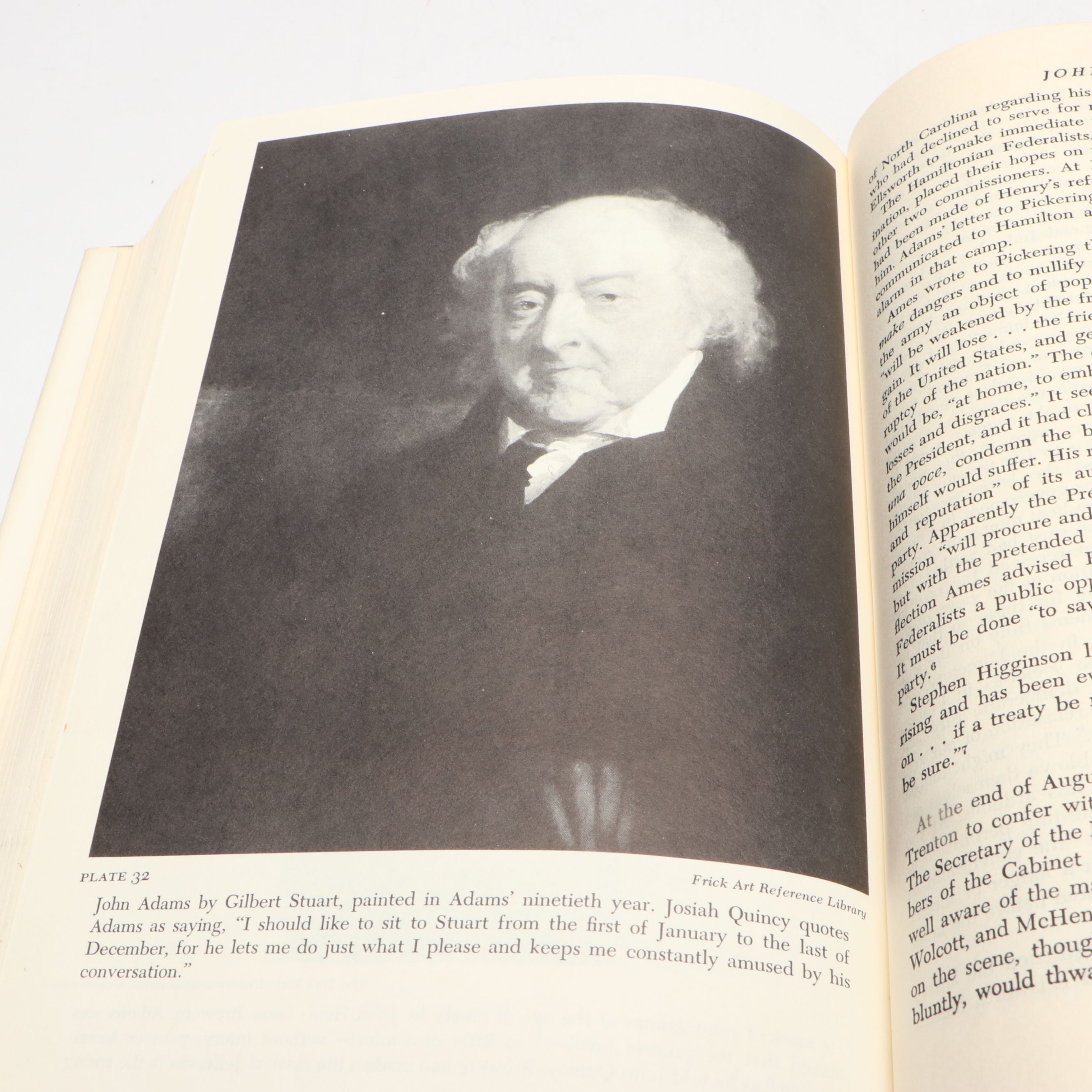 Book Club Edition "John Adams" by Page Smith Two-Volume Set, 1962
