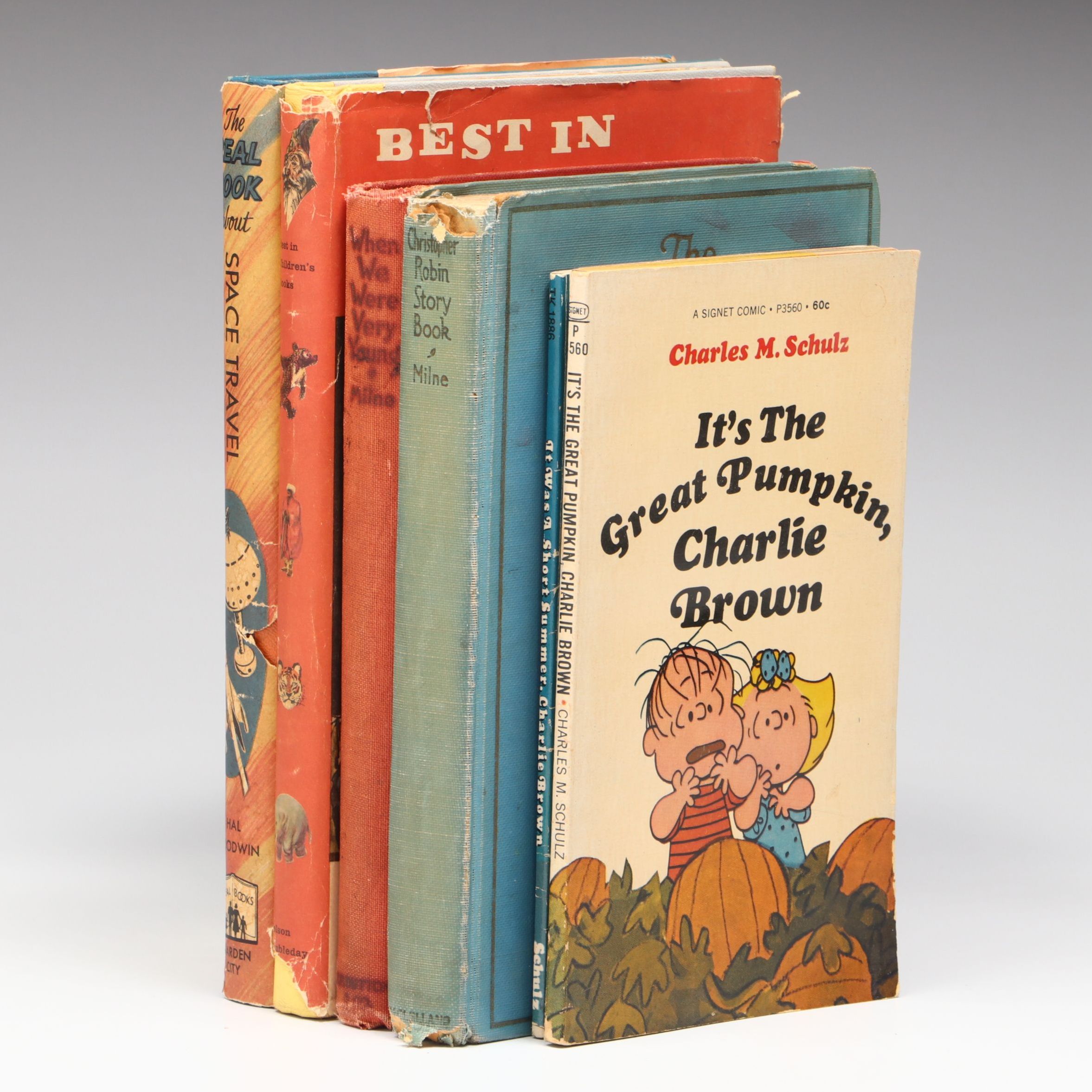 First Printing "It's the Great Pumpkin, Charlie Brown" and More Children's Books