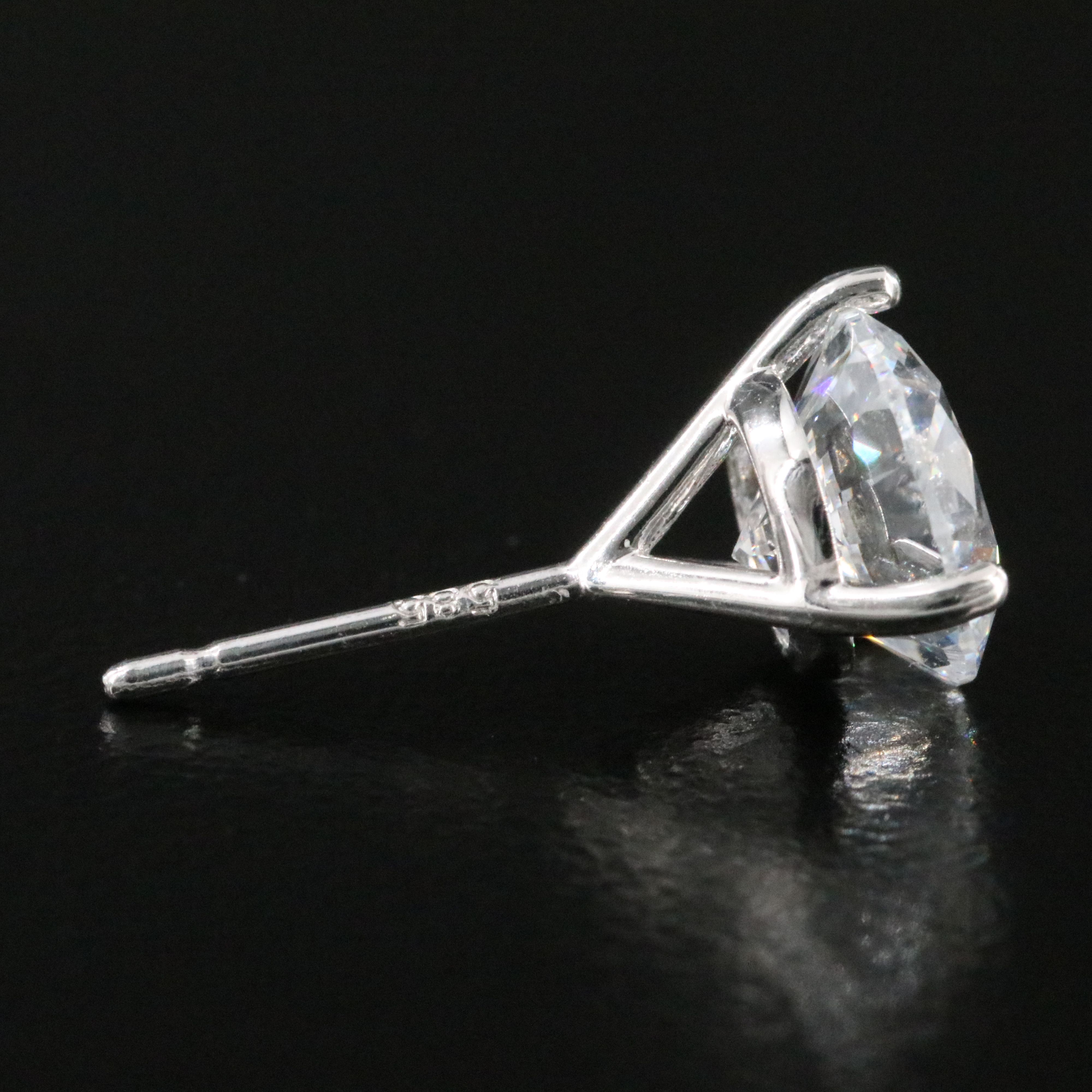 14K 3.00 CTW Lab Grown Diamond Stud Earrings