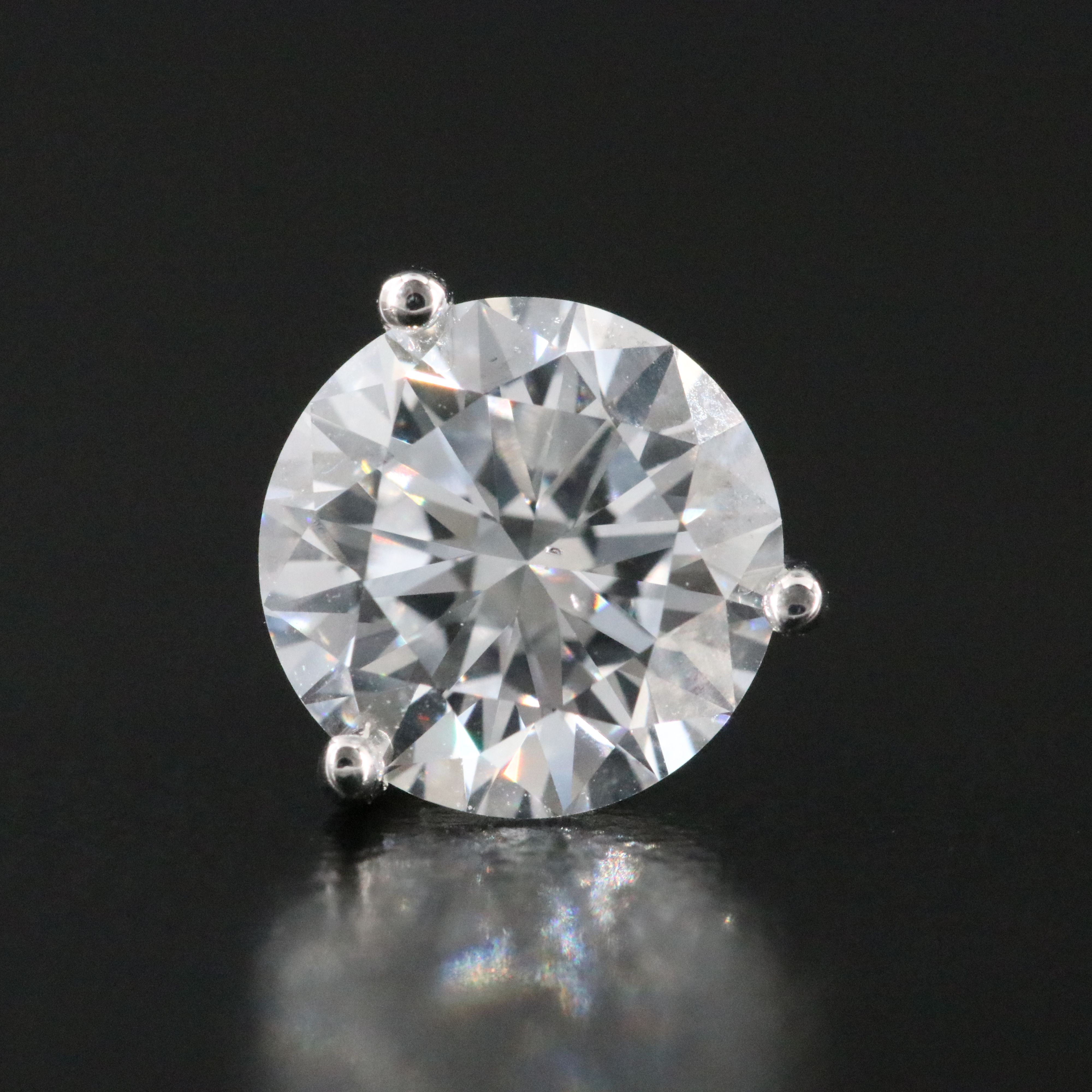 14K 3.00 CTW Lab Grown Diamond Stud Earrings