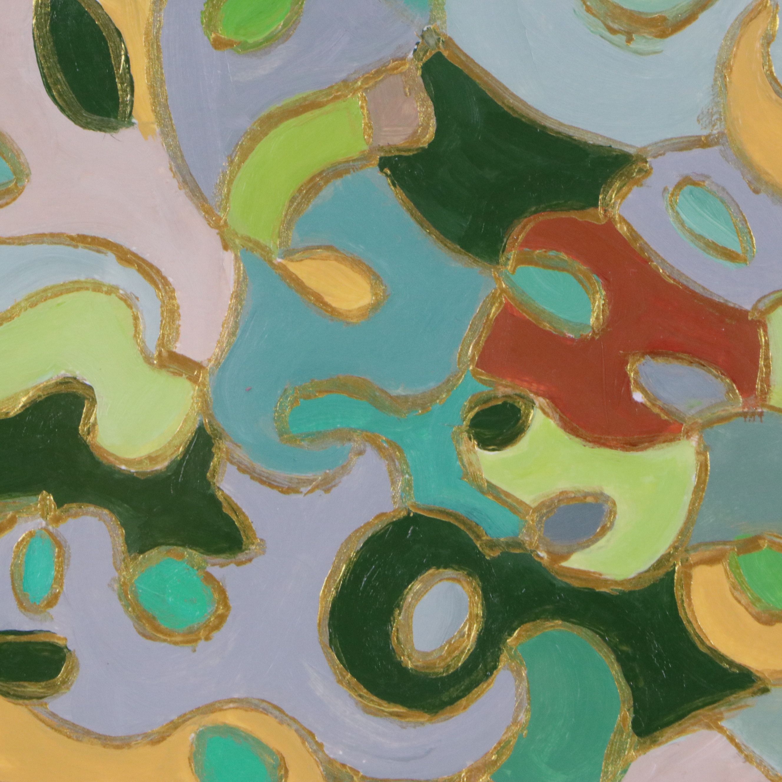 Jill Marie Greenhill Acrylic Painting, 2025