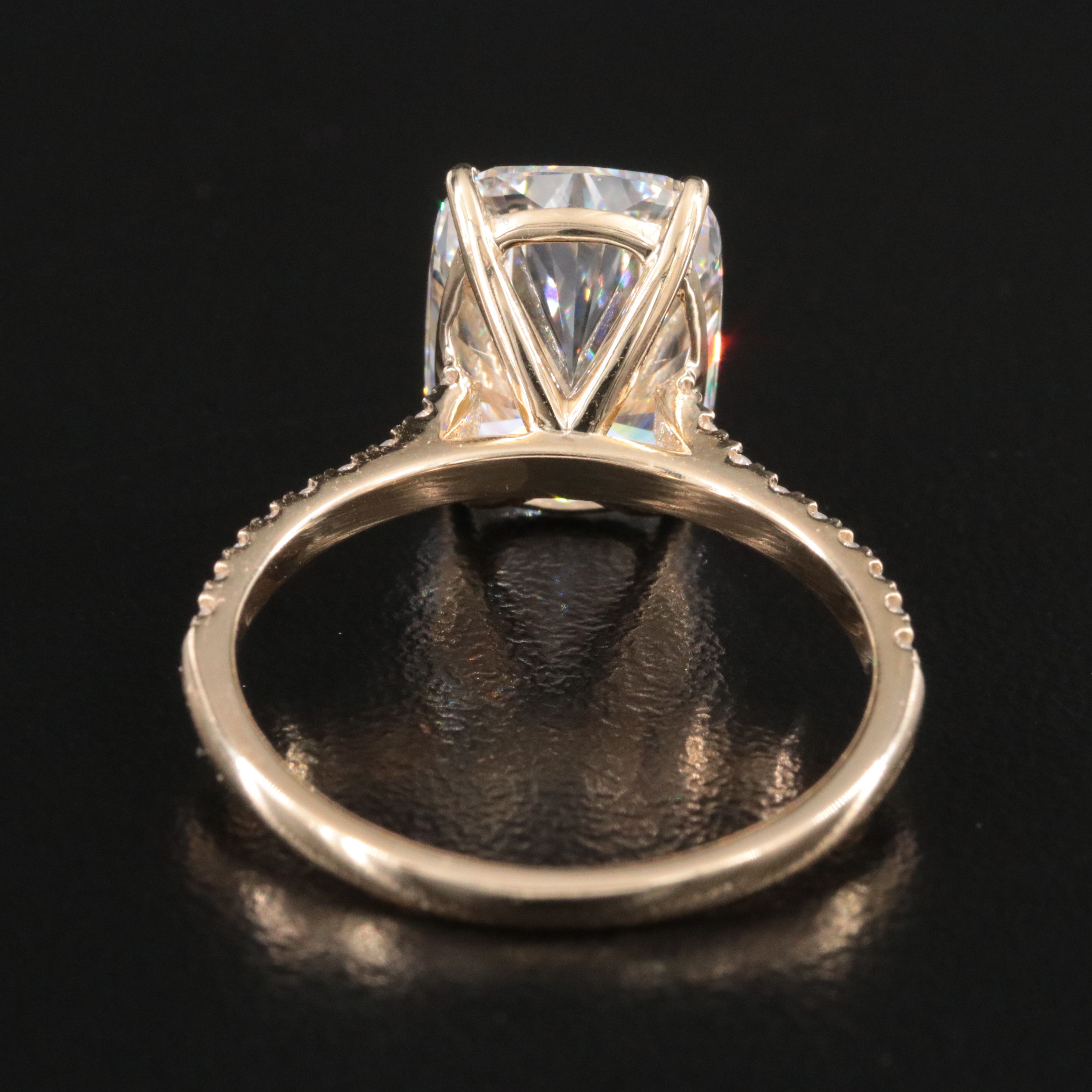 14K 5.33  Lab Grown Diamond Ring with IGI Report