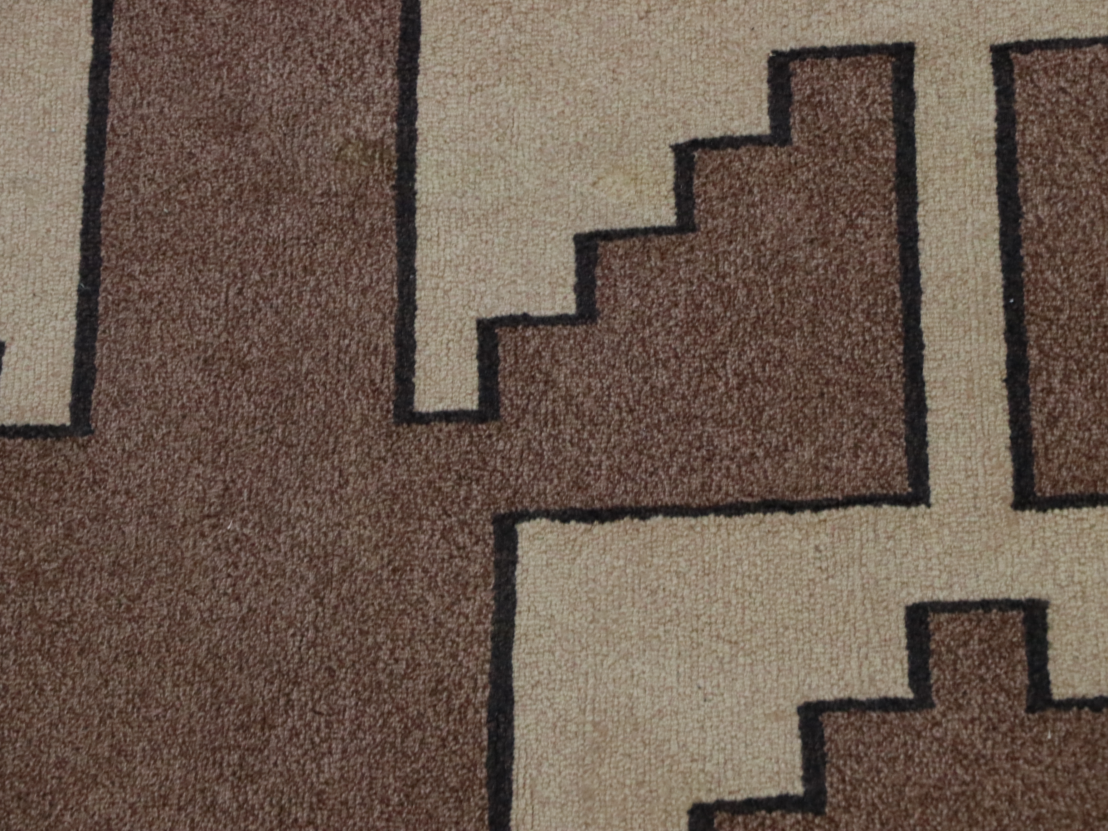 11'11 x 17'9 Hooked Wool Southwestern Style Palace-Sized Rug