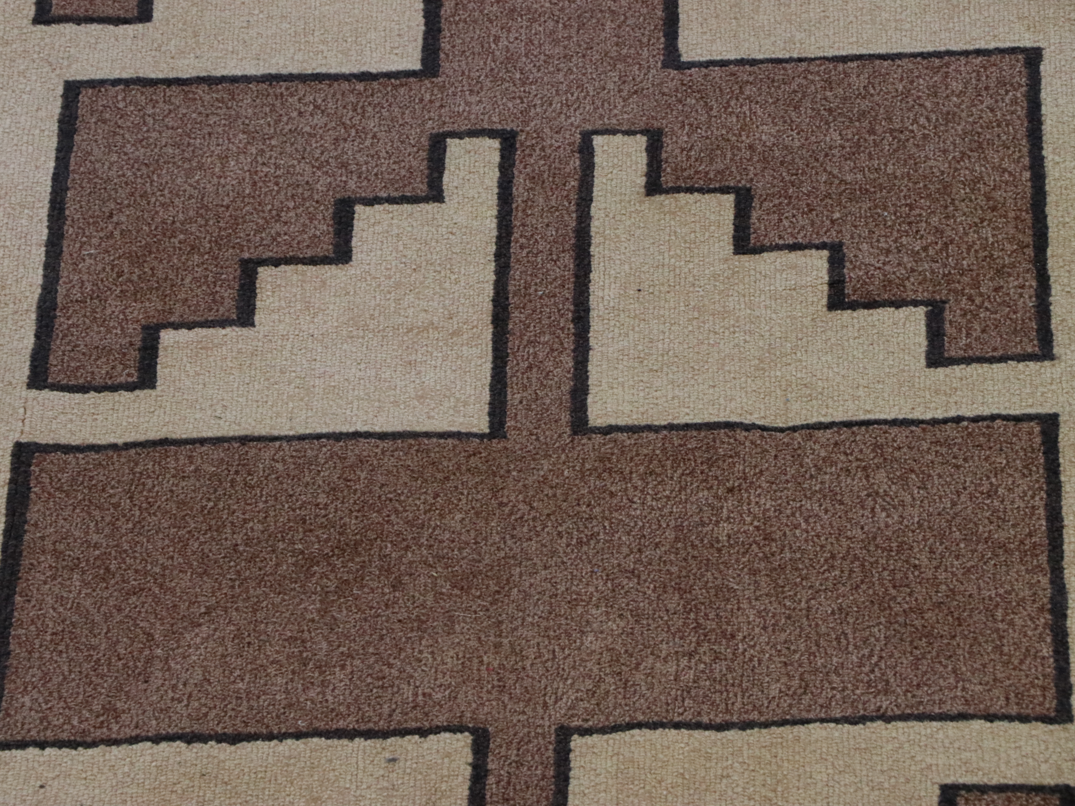 11'11 x 17'9 Hooked Wool Southwestern Style Palace-Sized Rug