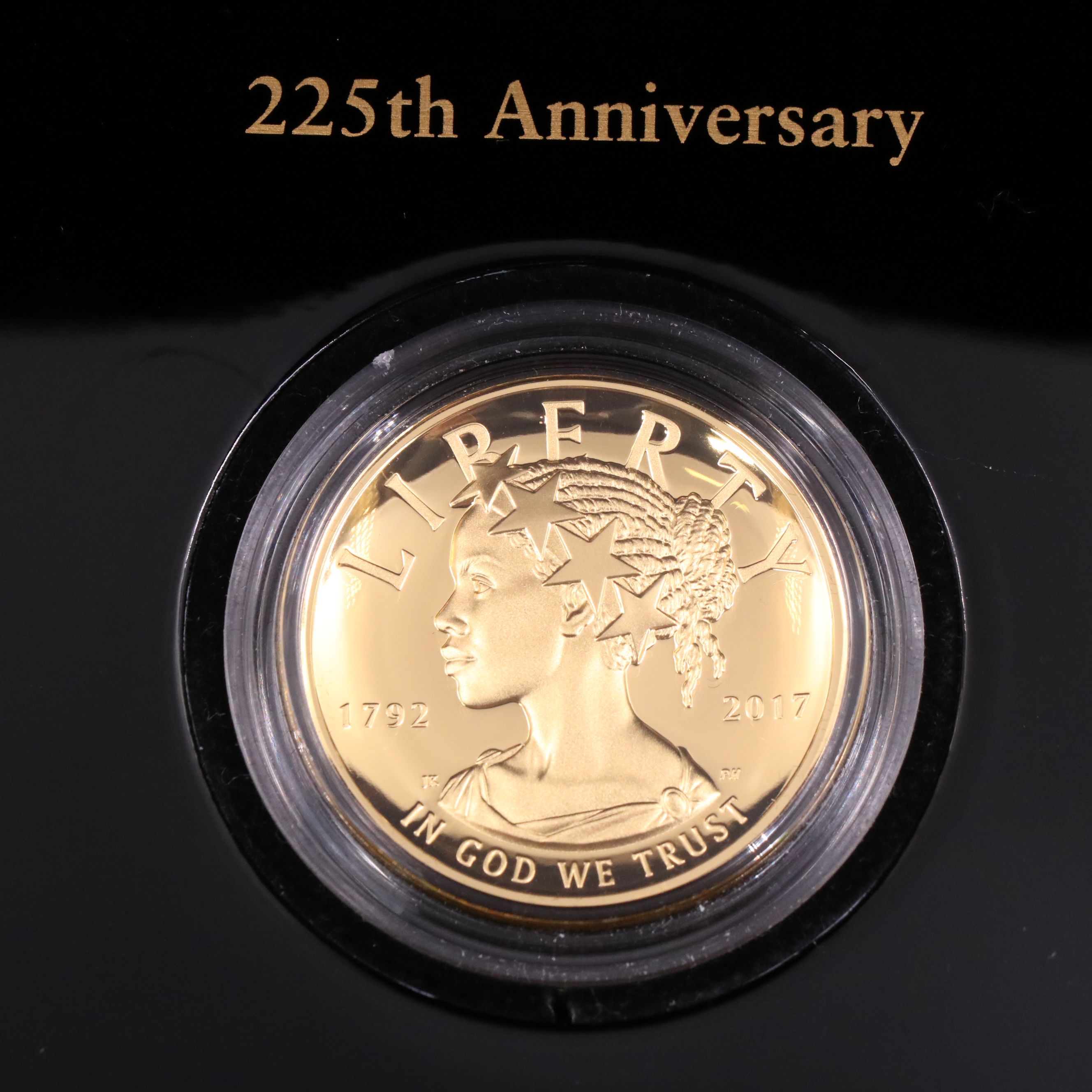 1792-2017 High Relief $100 Dollar American Liberty Gold Coin