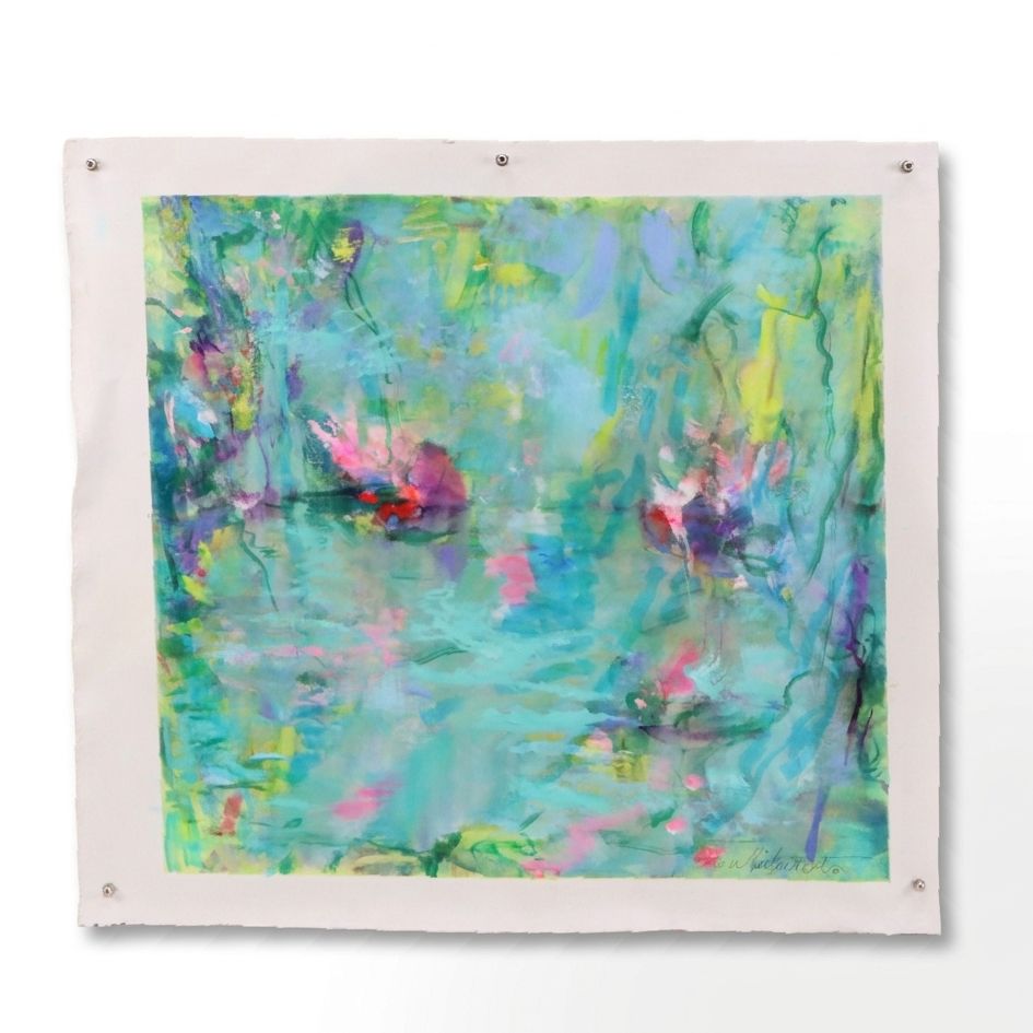 Mark Whitmarsh Acrylic Painting "Sunny Side," 21st Century