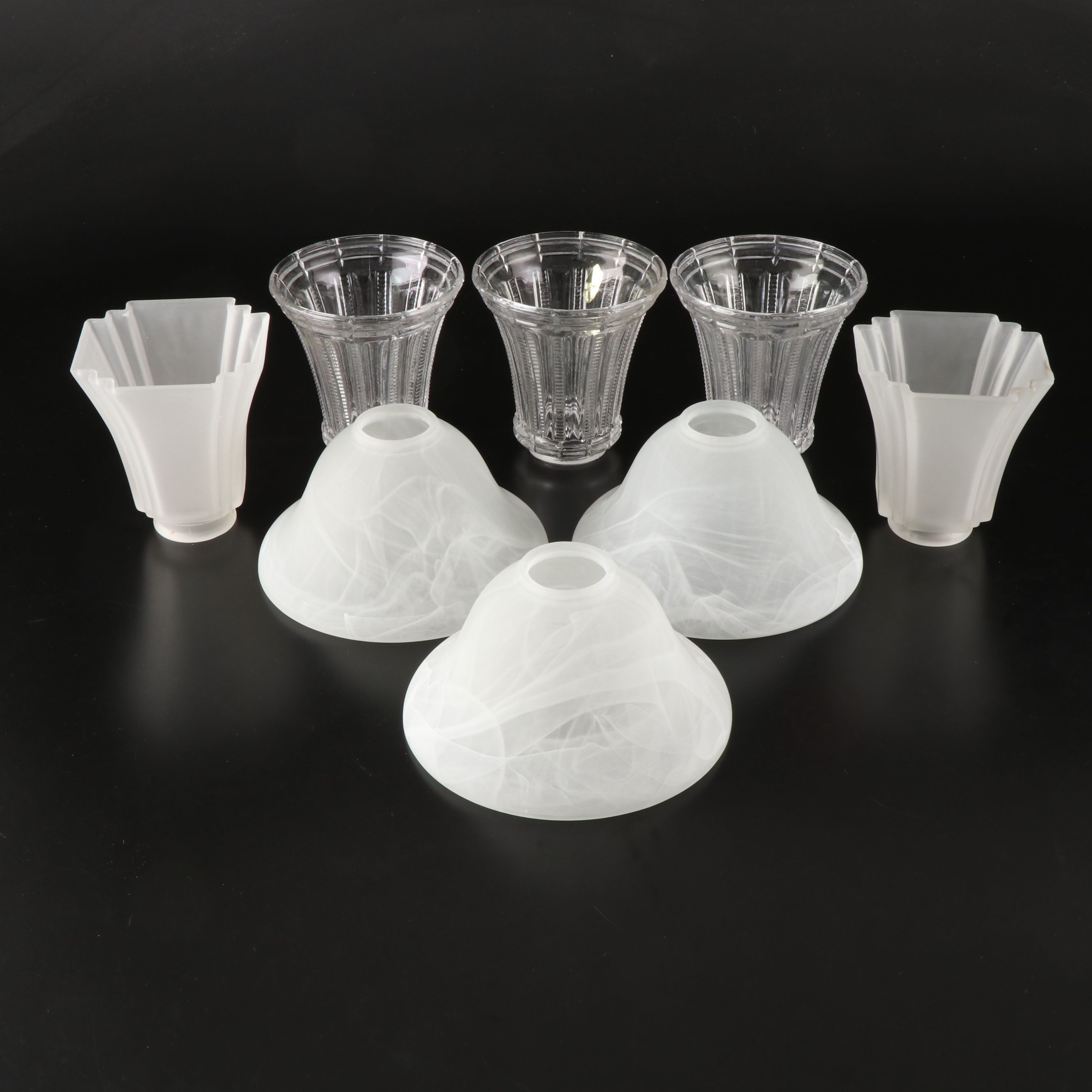 Glass and Crystal Lampshades