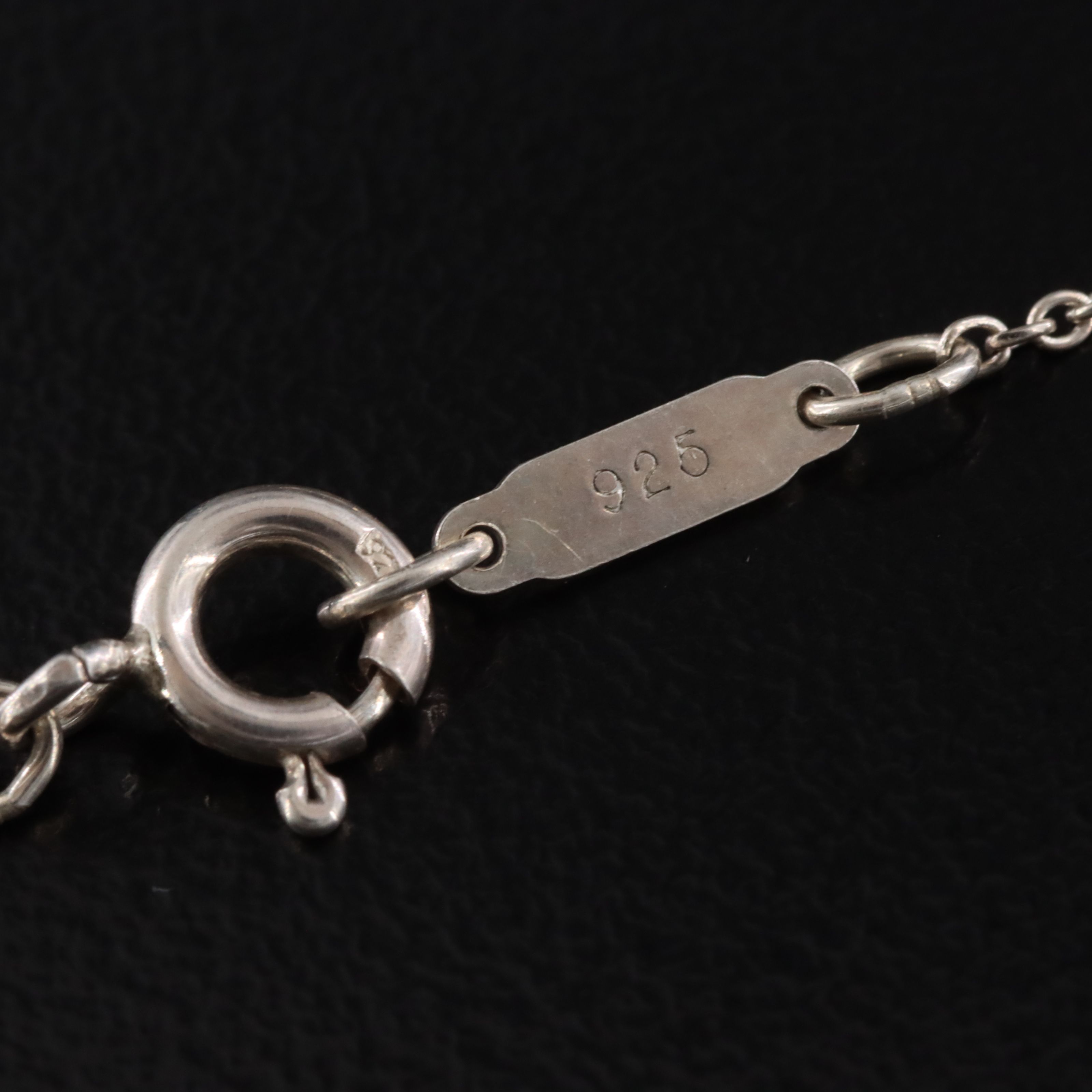 Tiffany & Co. Sterling Ribbon Bow Necklace