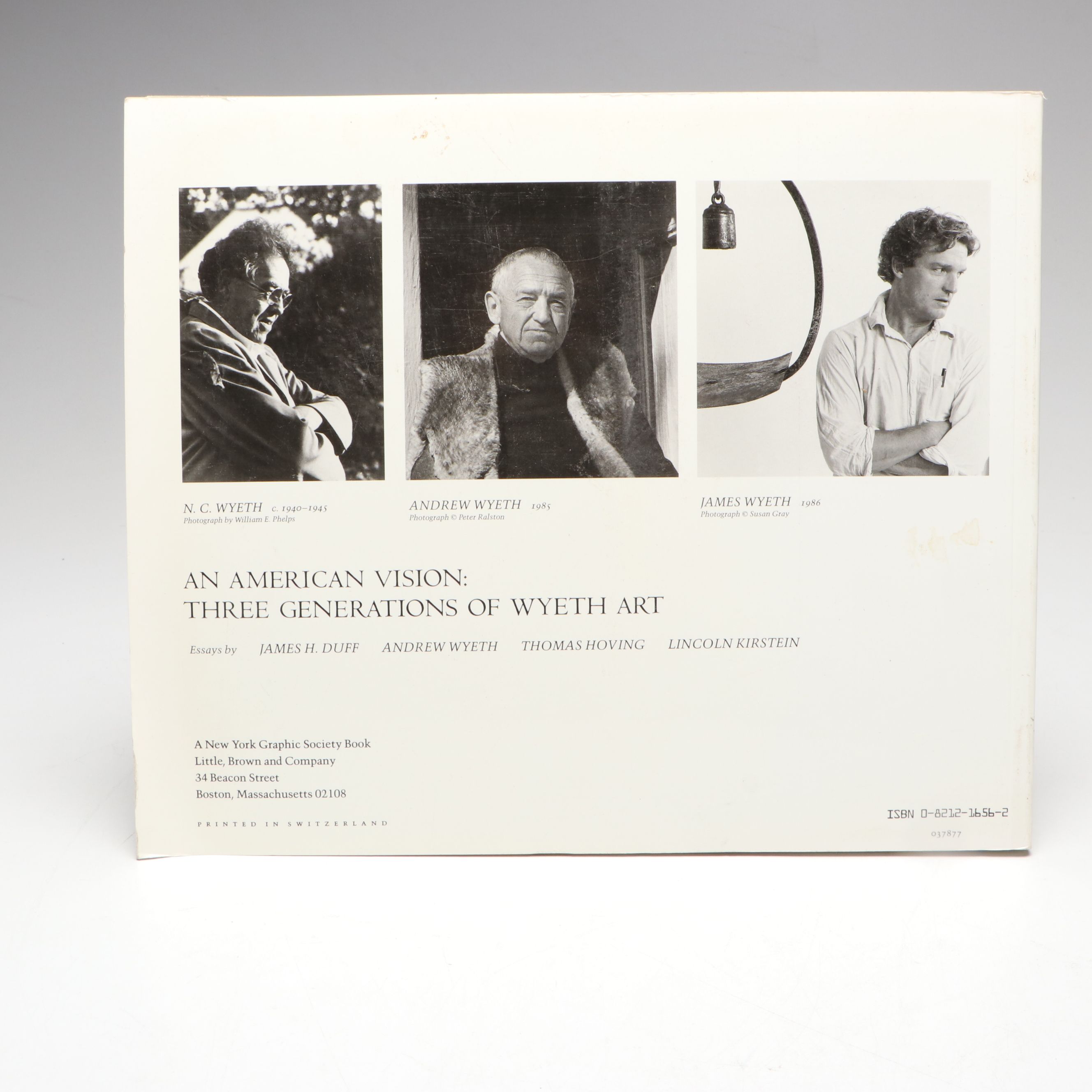 First Edition "Andrew Wyeth Autobiography" with More Wyeth Family Art Books