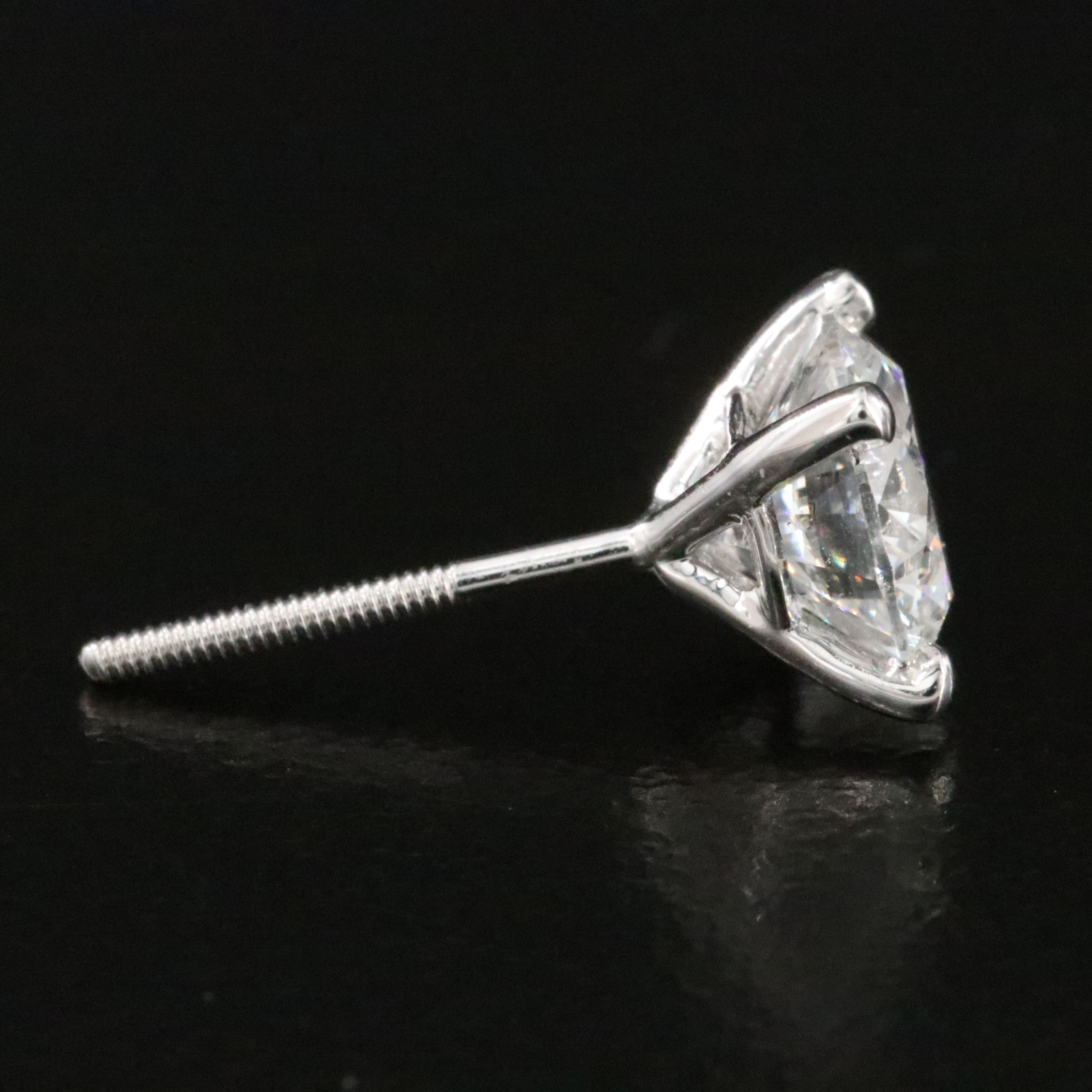 14K 1.90 CTW Lab Grown Diamond Stud Earrings