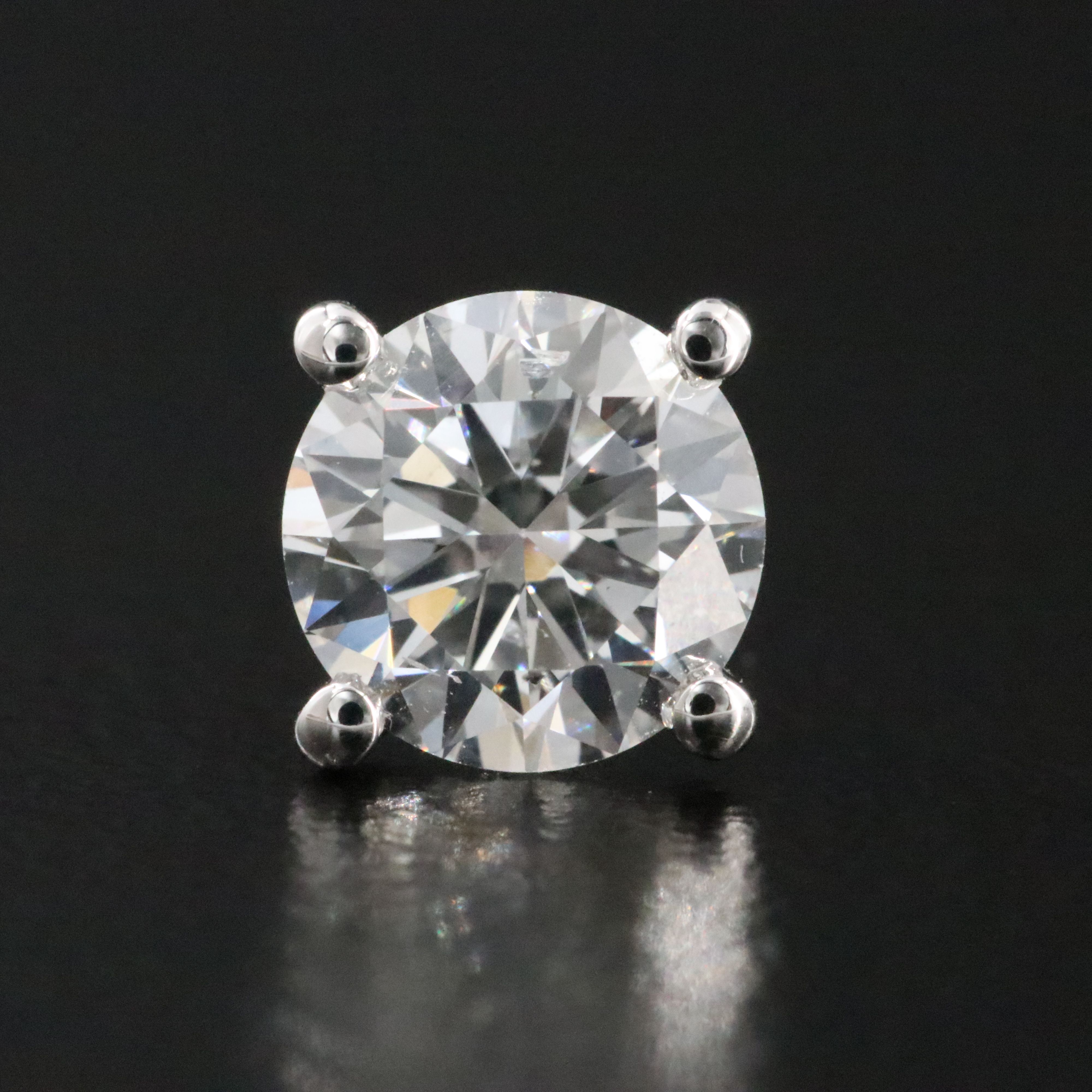 14K 1.90 CTW Lab Grown Diamond Stud Earrings