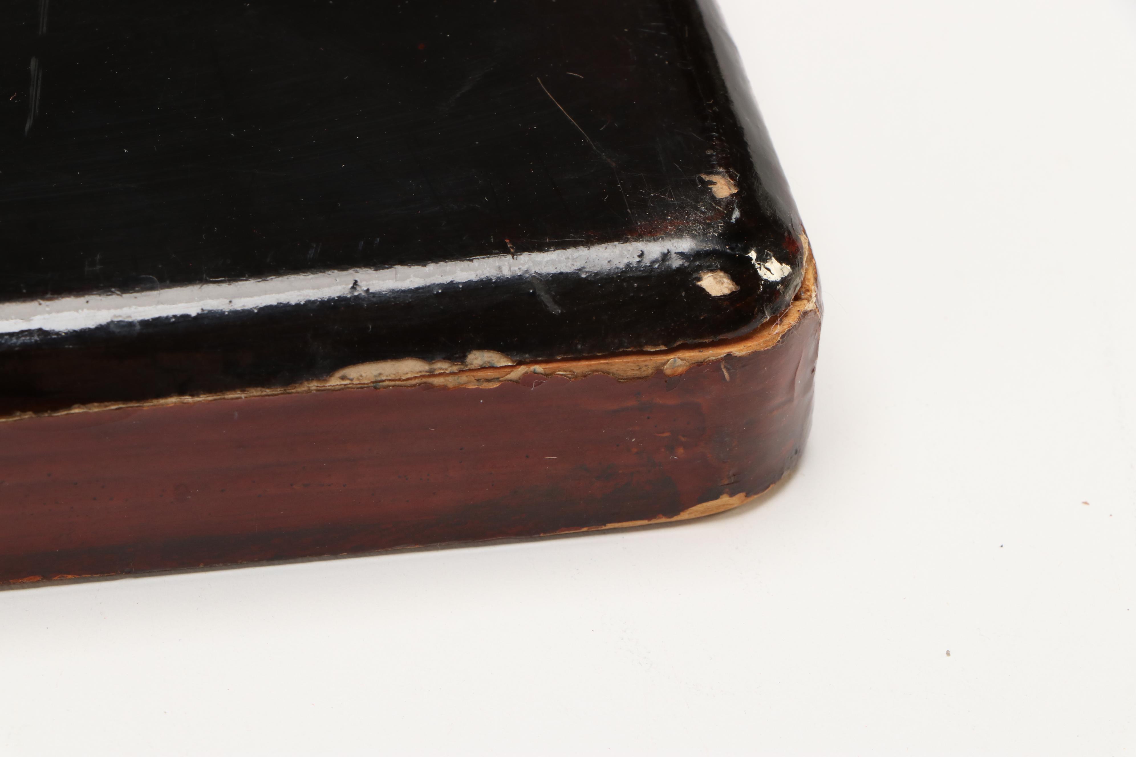 Japanese Lacquered Tray, Mid to Late 20th Century