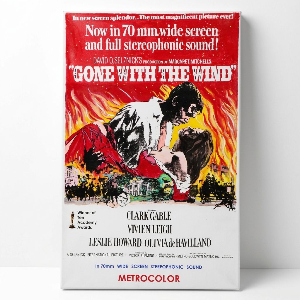 After Howard Terpning Mixed Media Painting "Gone with the Wind," 20th to 21st C.