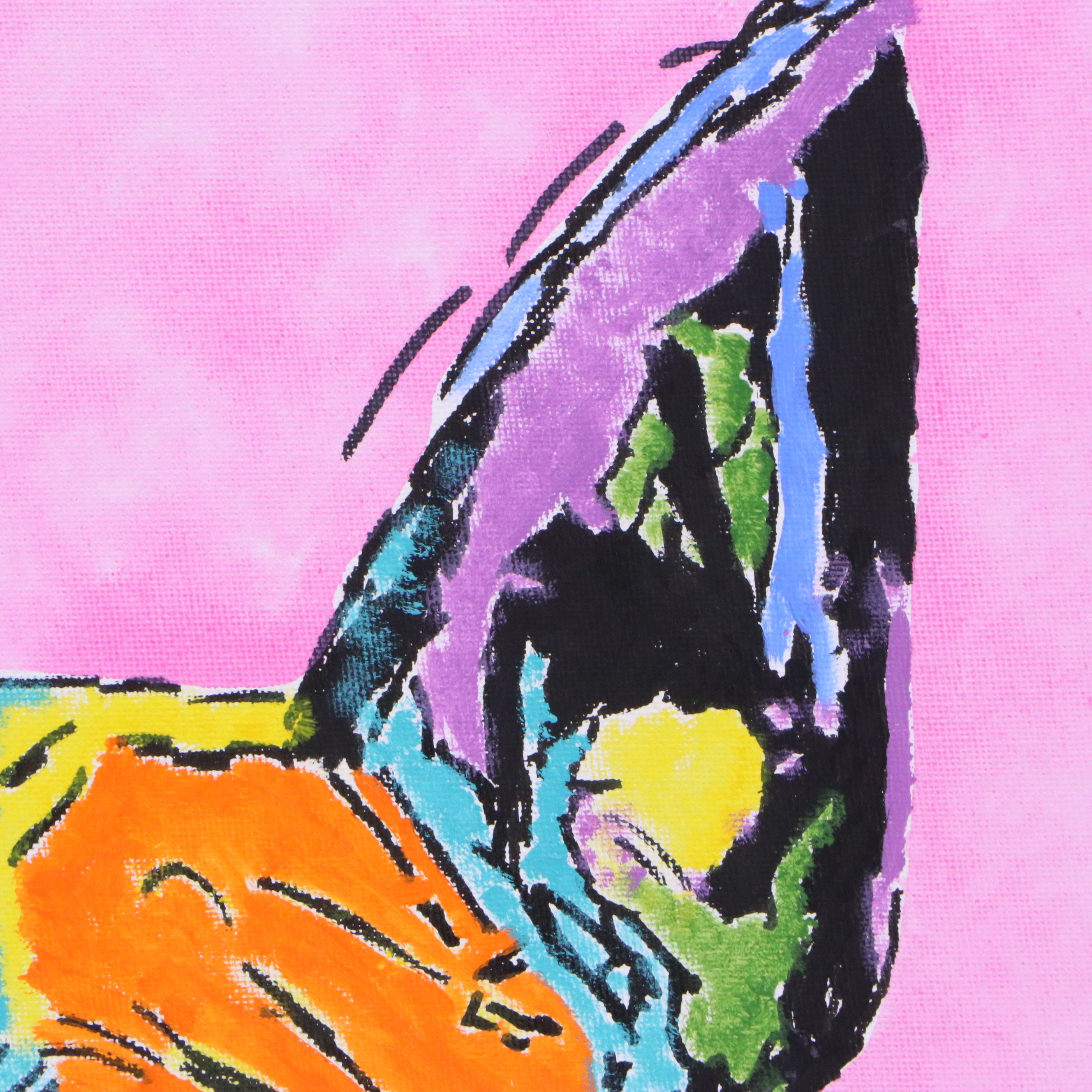 deSanto Chihuahua Portrait Acrylic Painting, 2026