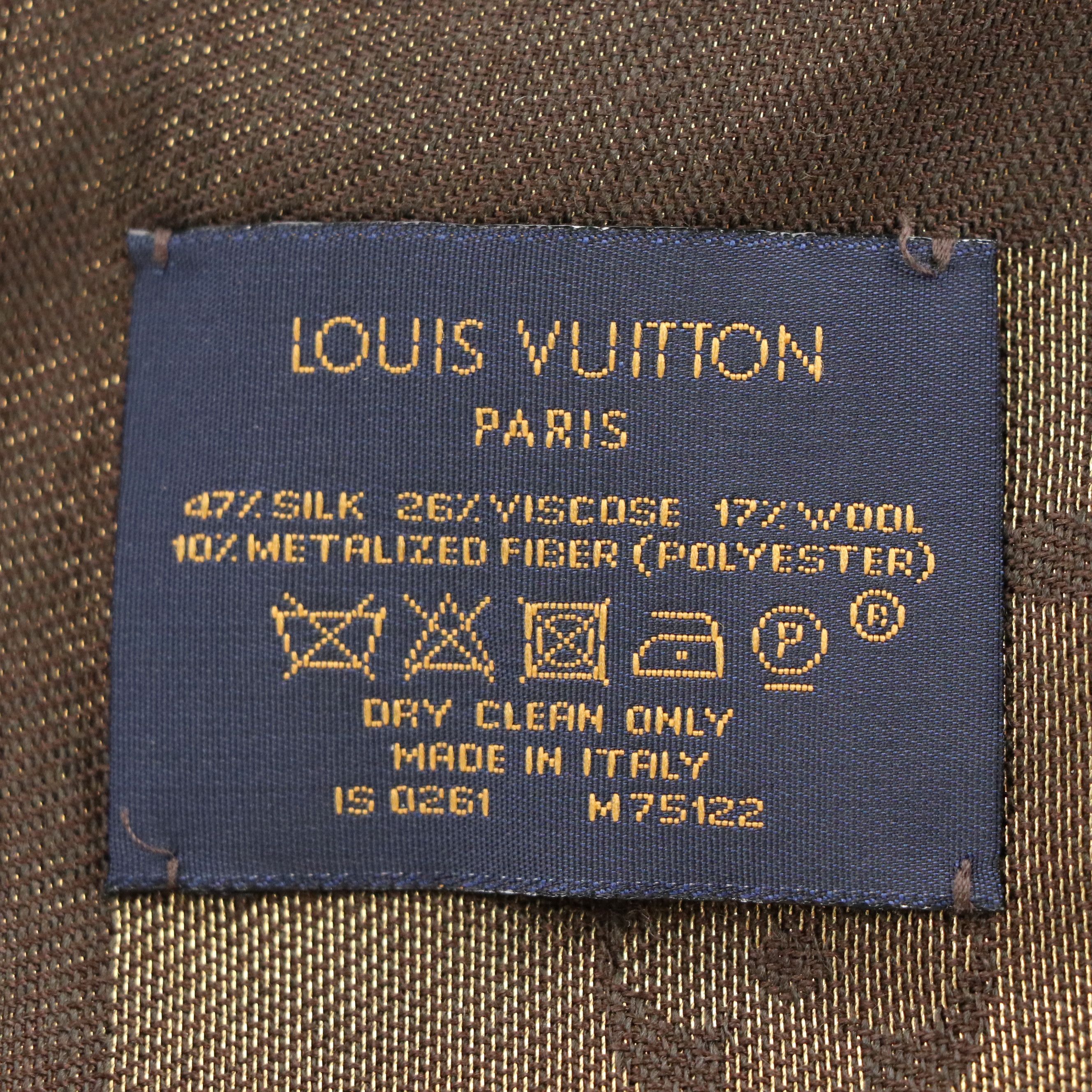Louis Vuitton Monogram Shine Shawl