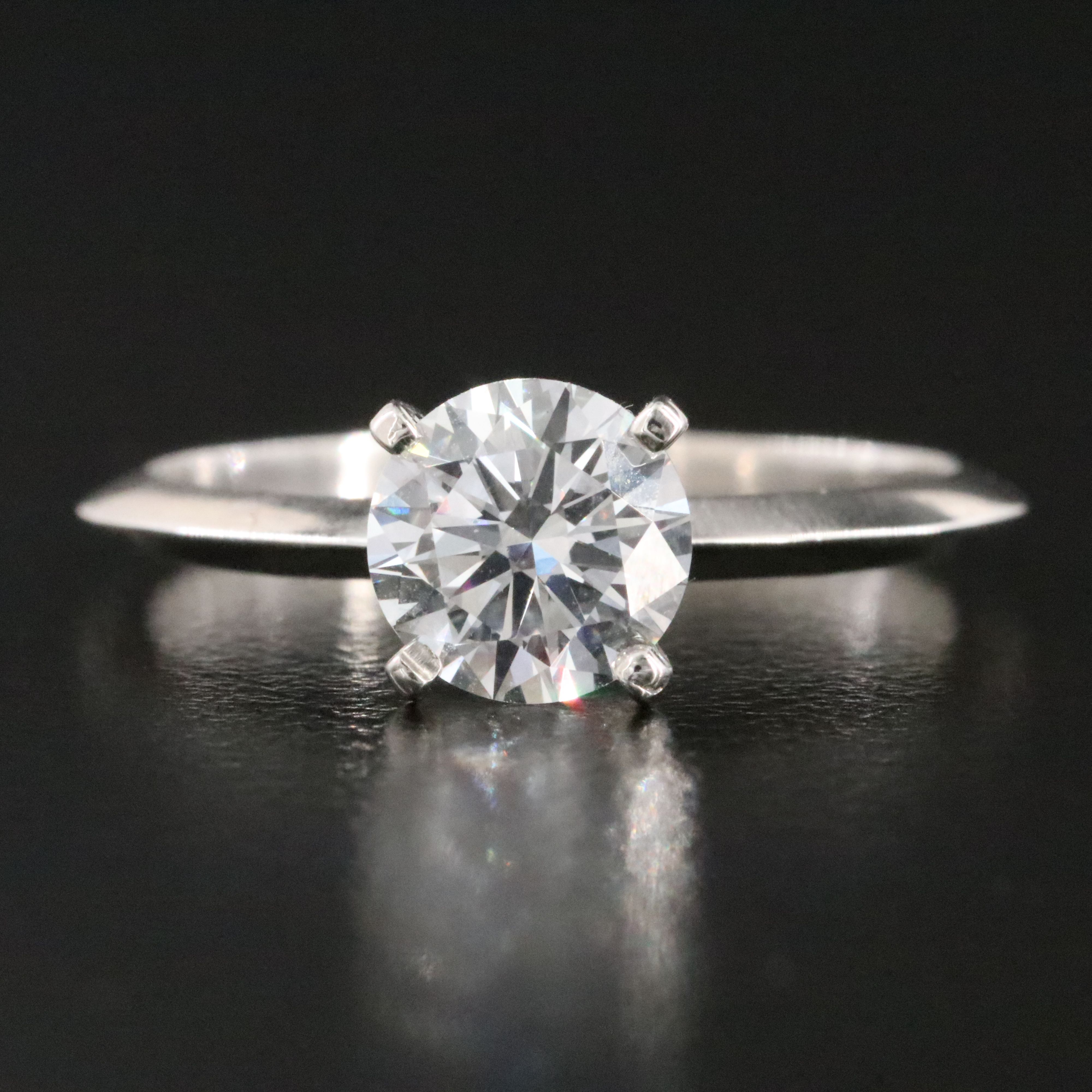 Platinum 1.00 CT Lab Grown Diamond Ring